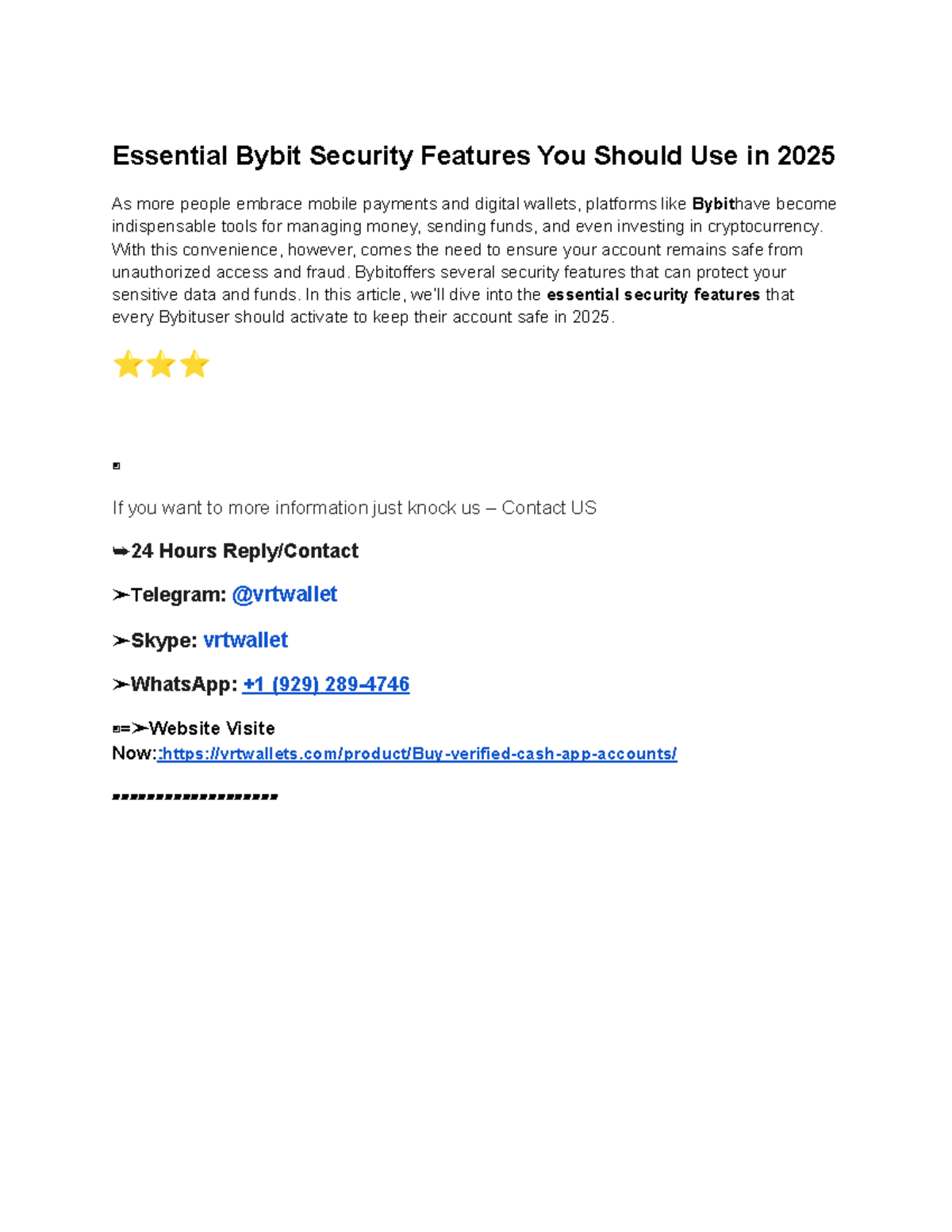 Essential Bybit Security Features You Should Use in 2025 - With this ...