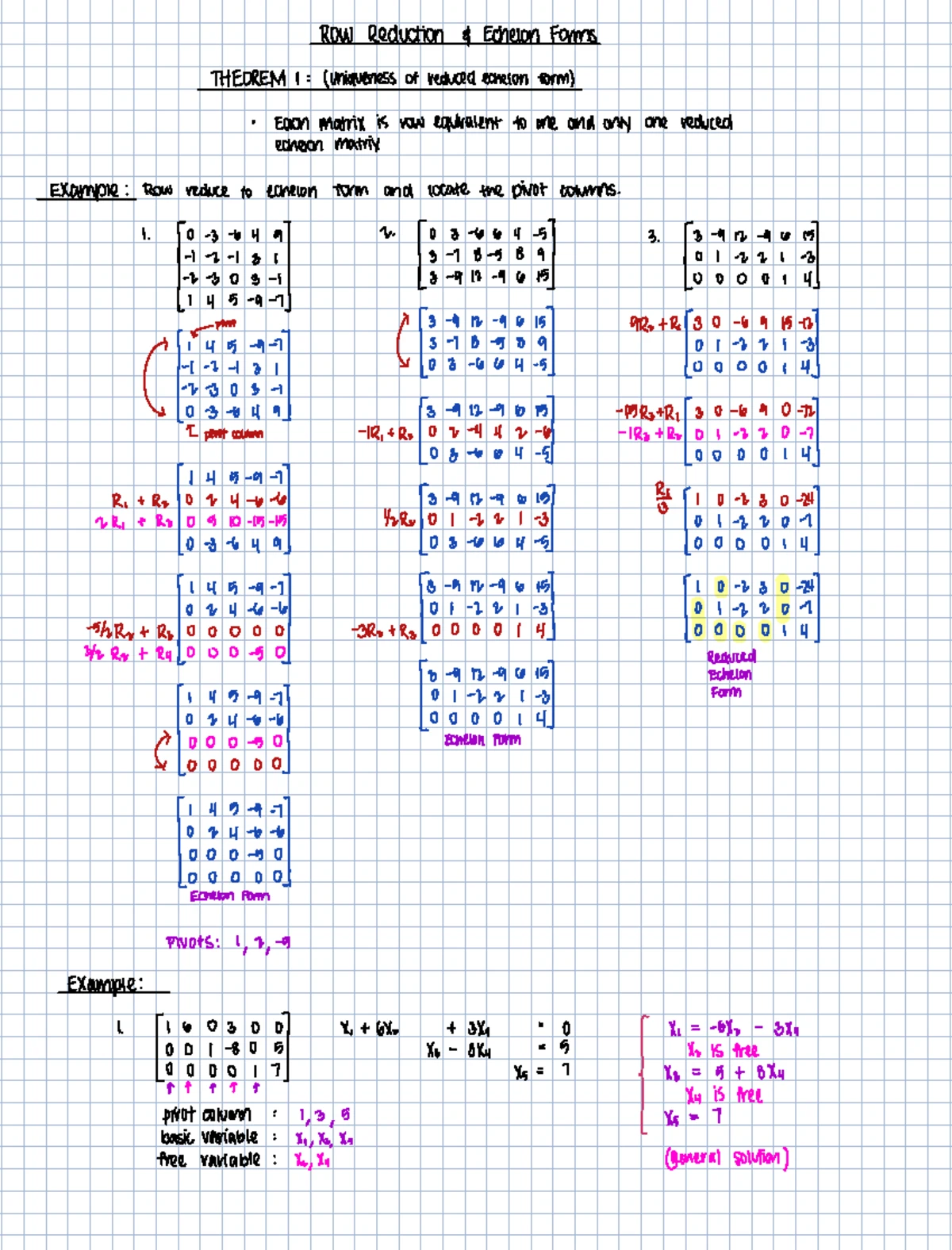 1.3 Vector Equations - Ch1 Notes for MATH 101 Final Exam - Studocu