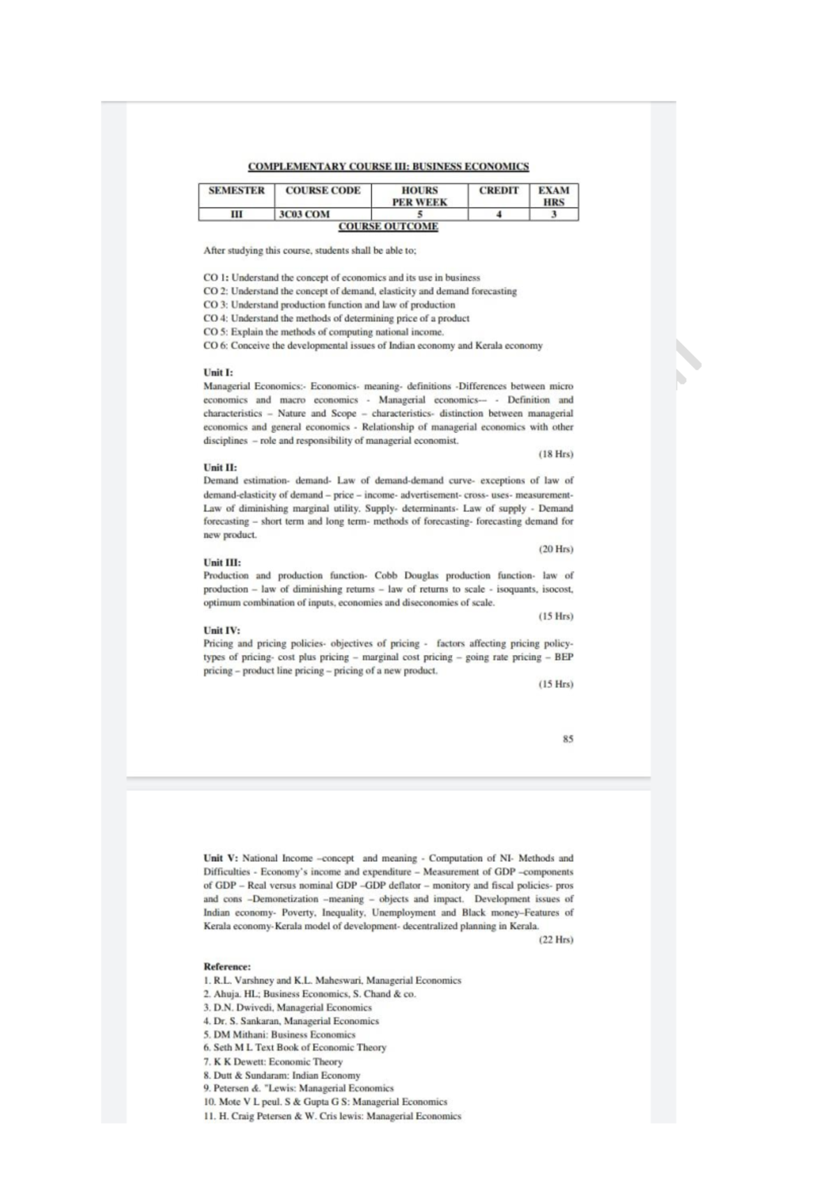 Managerial Economics Overview: Key Concepts and Frameworks - Studocu