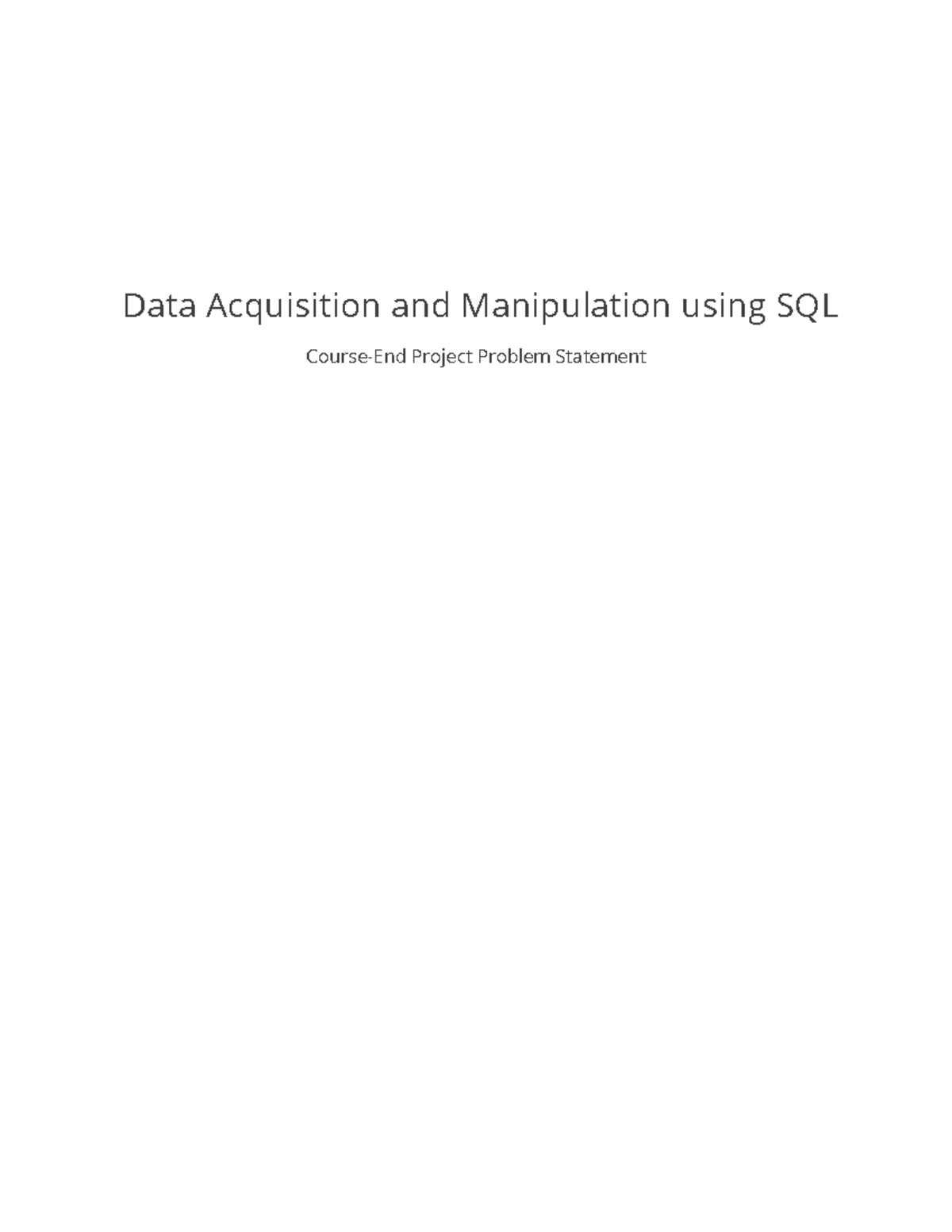 SQL Project: Employee Performance Mapping (Course Code: 1746793848 ...