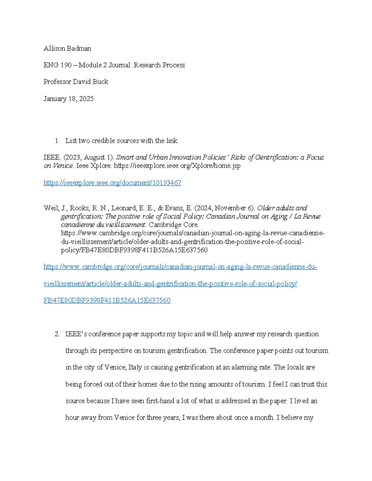 ECO 202: 2-3 - Short Paper on International Trade - Module Two Short ...