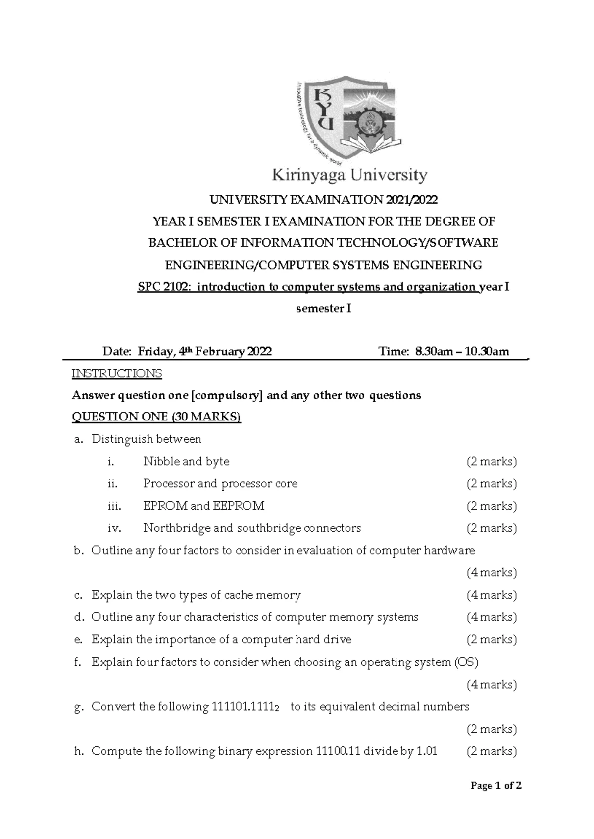 KCSE - Candidate Certification & Examination Results Overview - Studocu