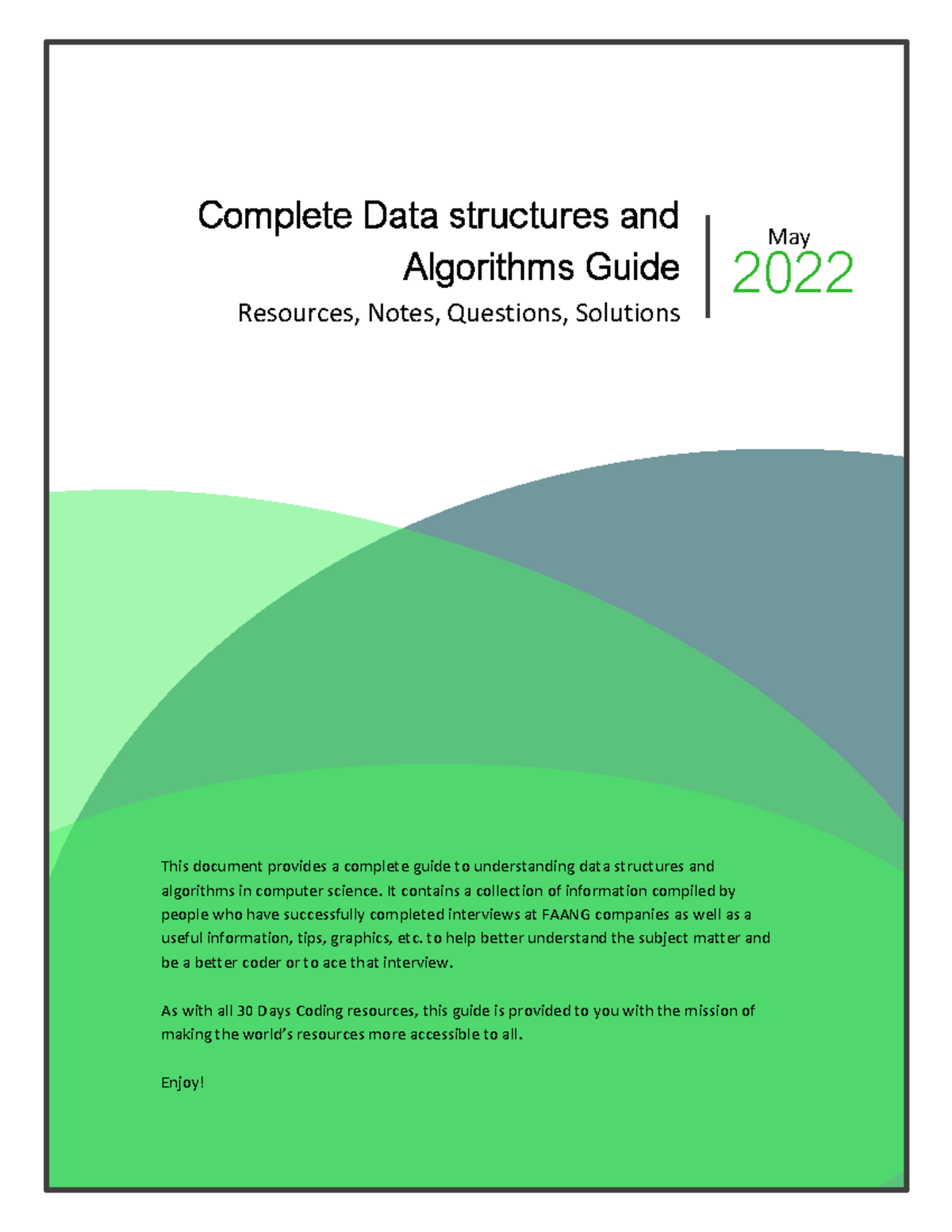 DSA Notes - This document provides a complete guide to understanding ...