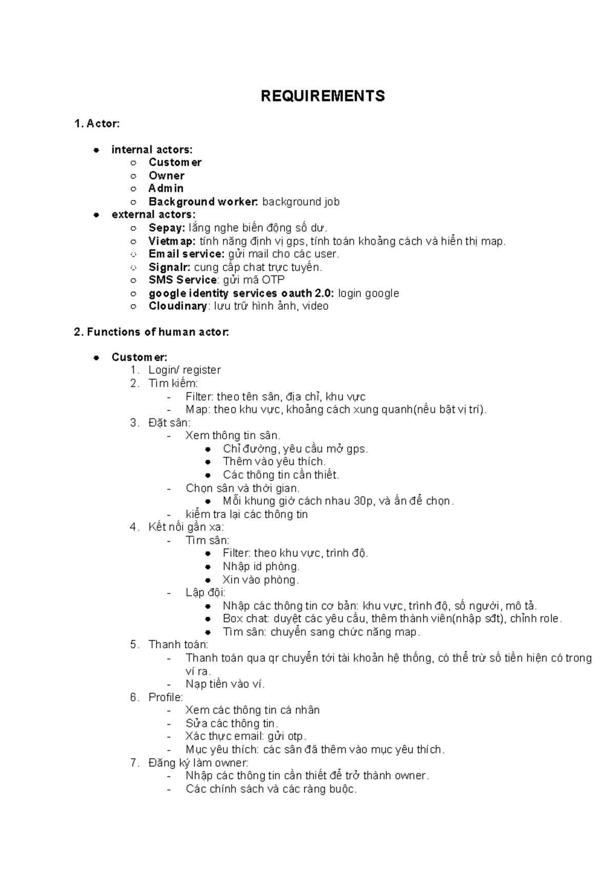 REQUIREMENTS FOR SYSTEM DESIGN - FSFDSF - Studocu