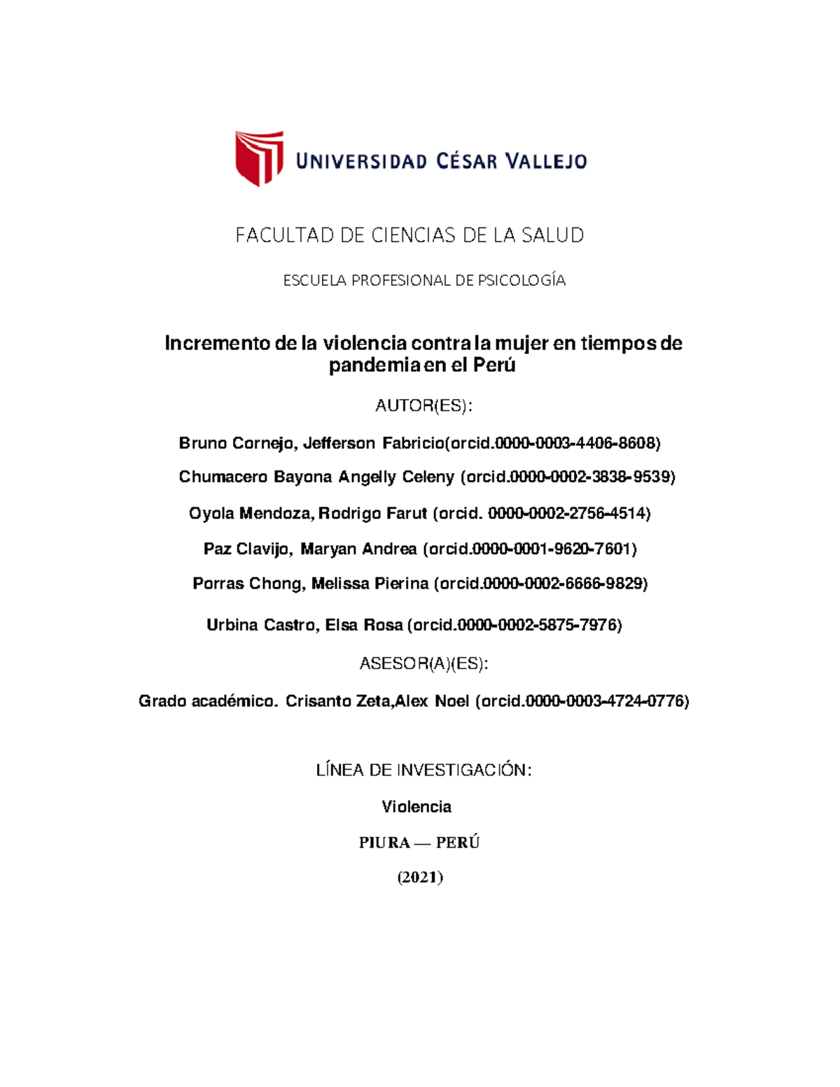 MATRIZ DE OPERACIONALIZACIÓN DE VARIABLES - Document Preview