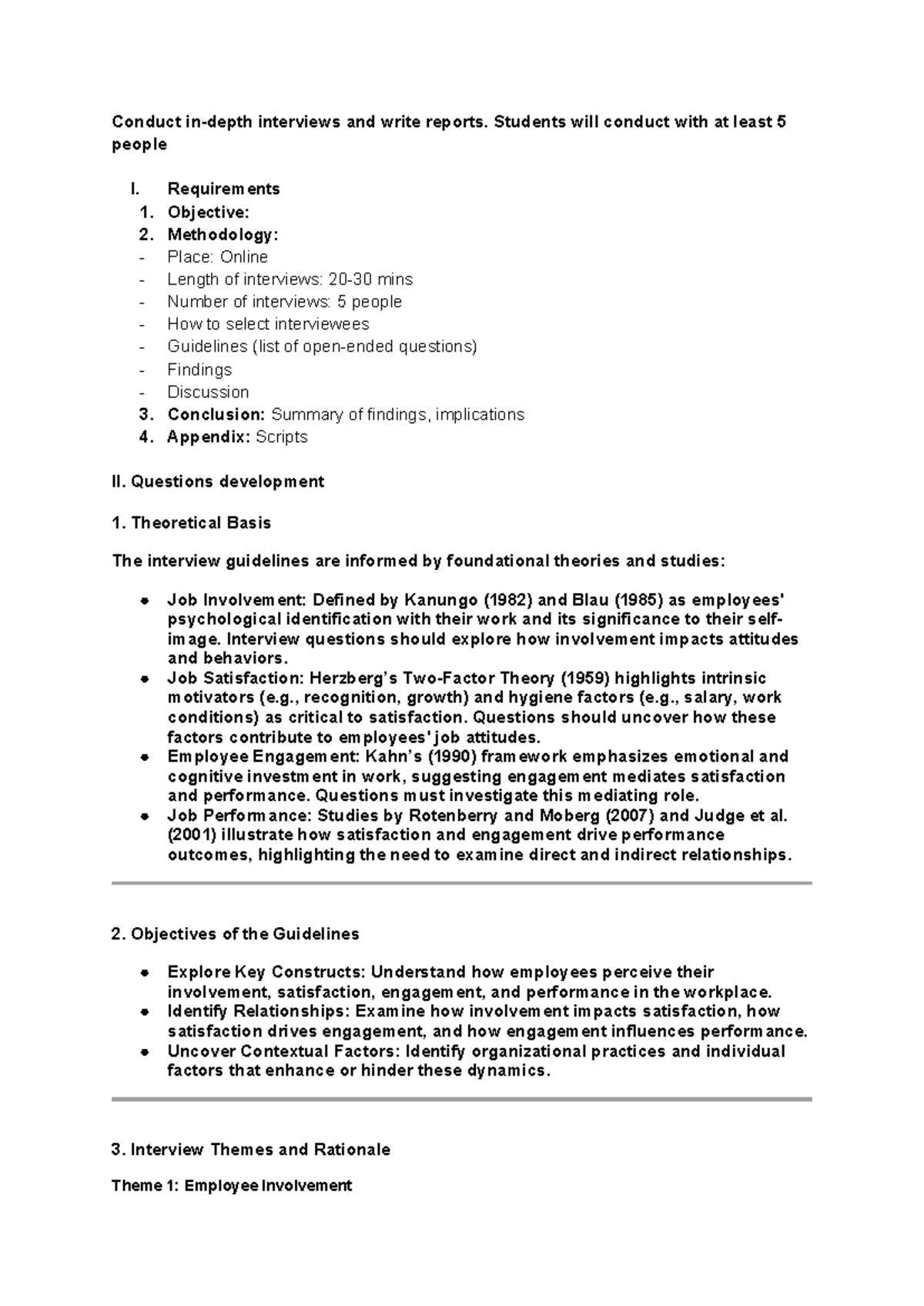 RM - ASS3 - In-depth interview -Draft - Conduct in-depth interviews and ...