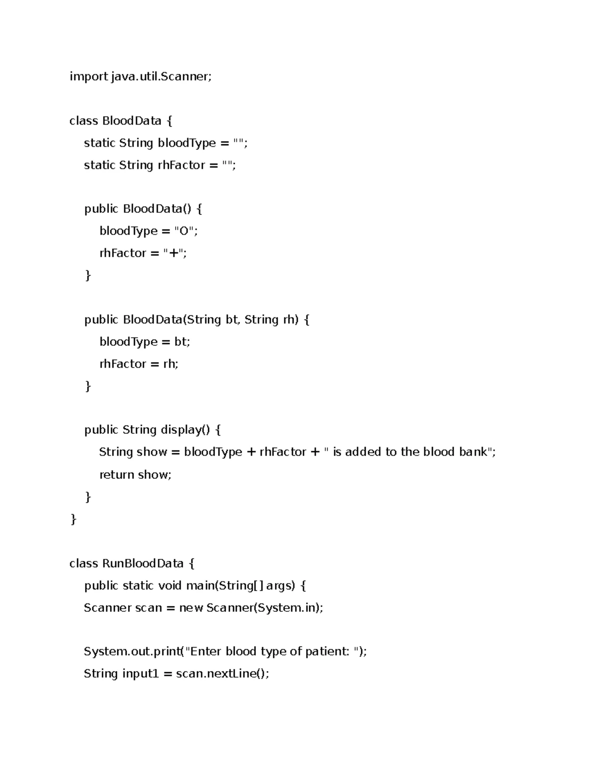 07 Hands-on Activity 1 - Object-Oriented Programming in Java - Studocu
