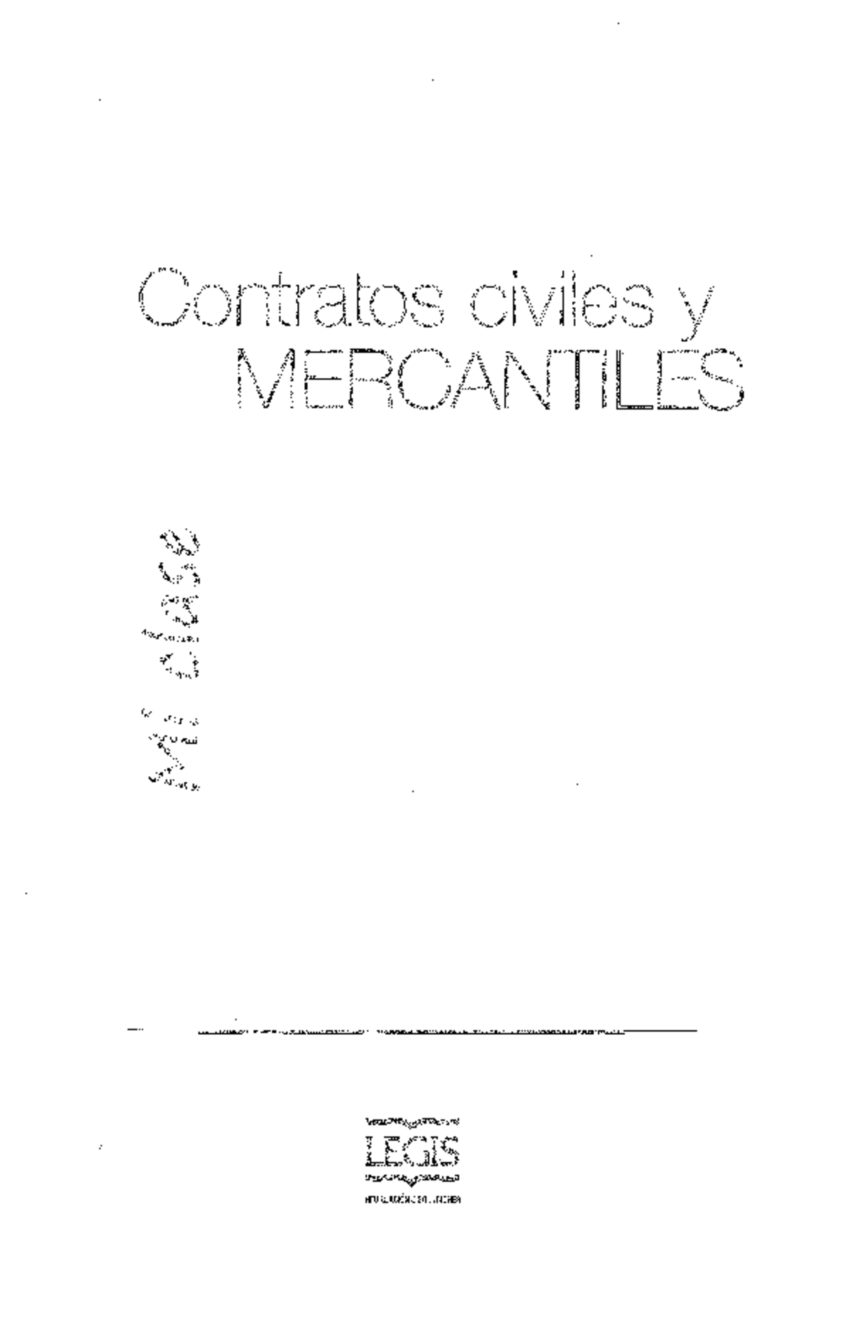 Contratos Civiles y Mercantiles: Guía Completa de Legis 2023 - Document Preview