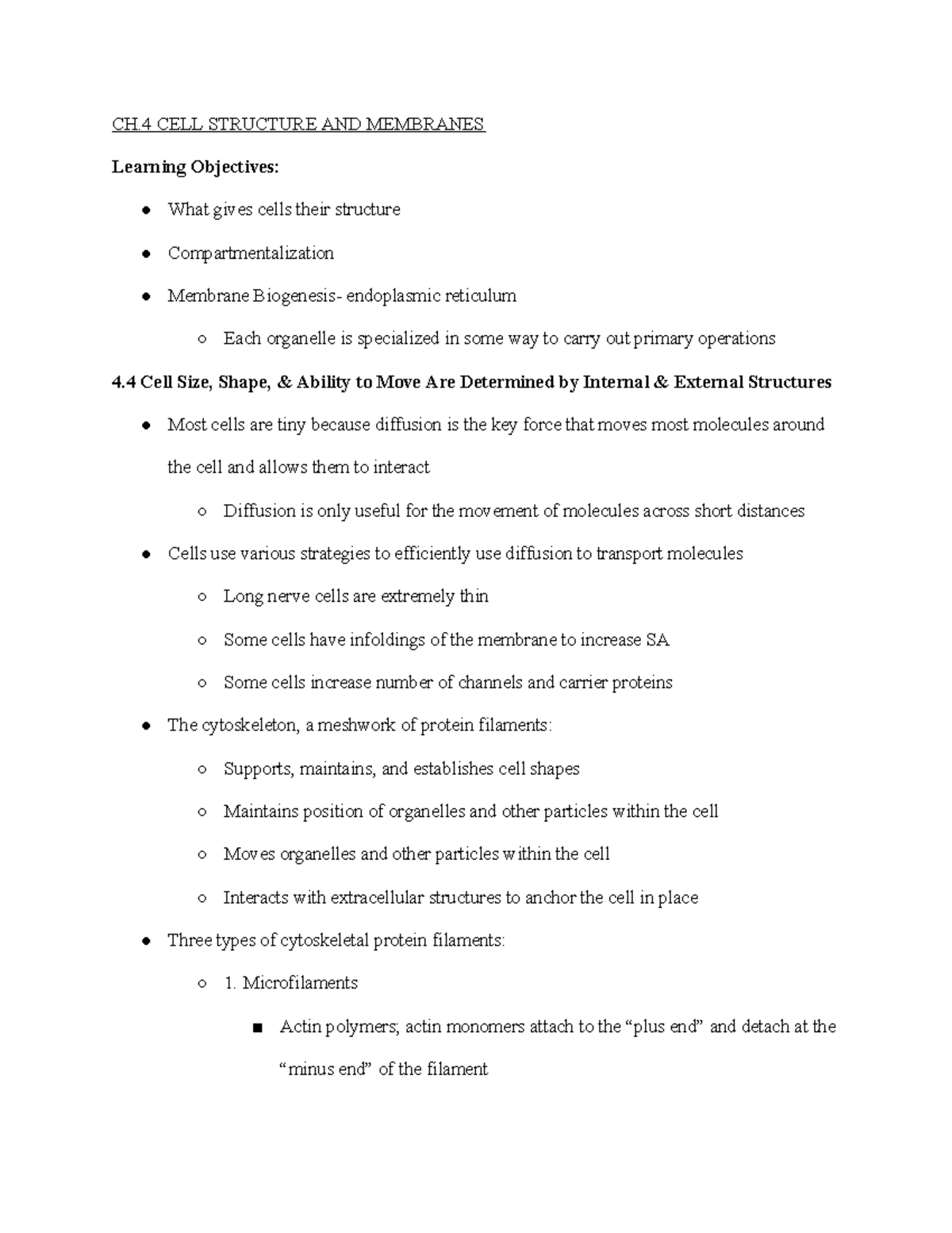 Cell Structure & Membranes: Key Concepts and Functions (Biology 101 ...