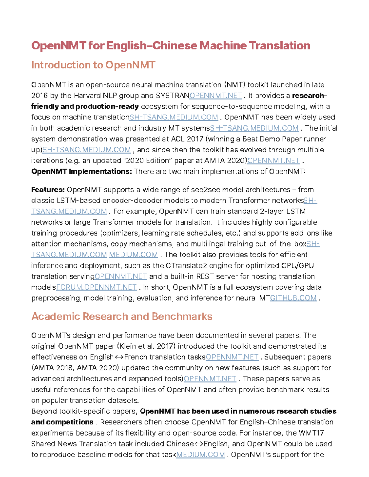CS4248 translation ambiguous words literature review - OpenNMT is an ...