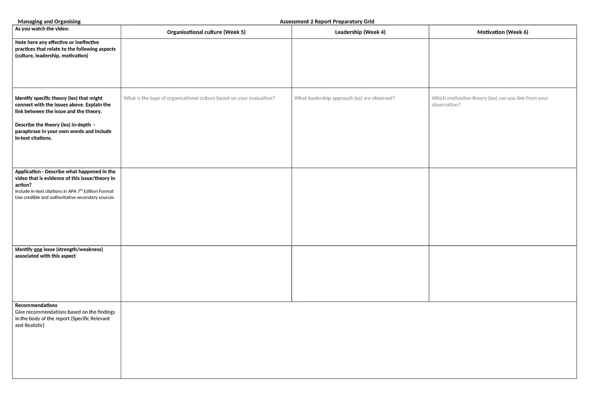 HEAL609 HAP II S2 2023 Test 2 Preparation Guide and Template - Studocu