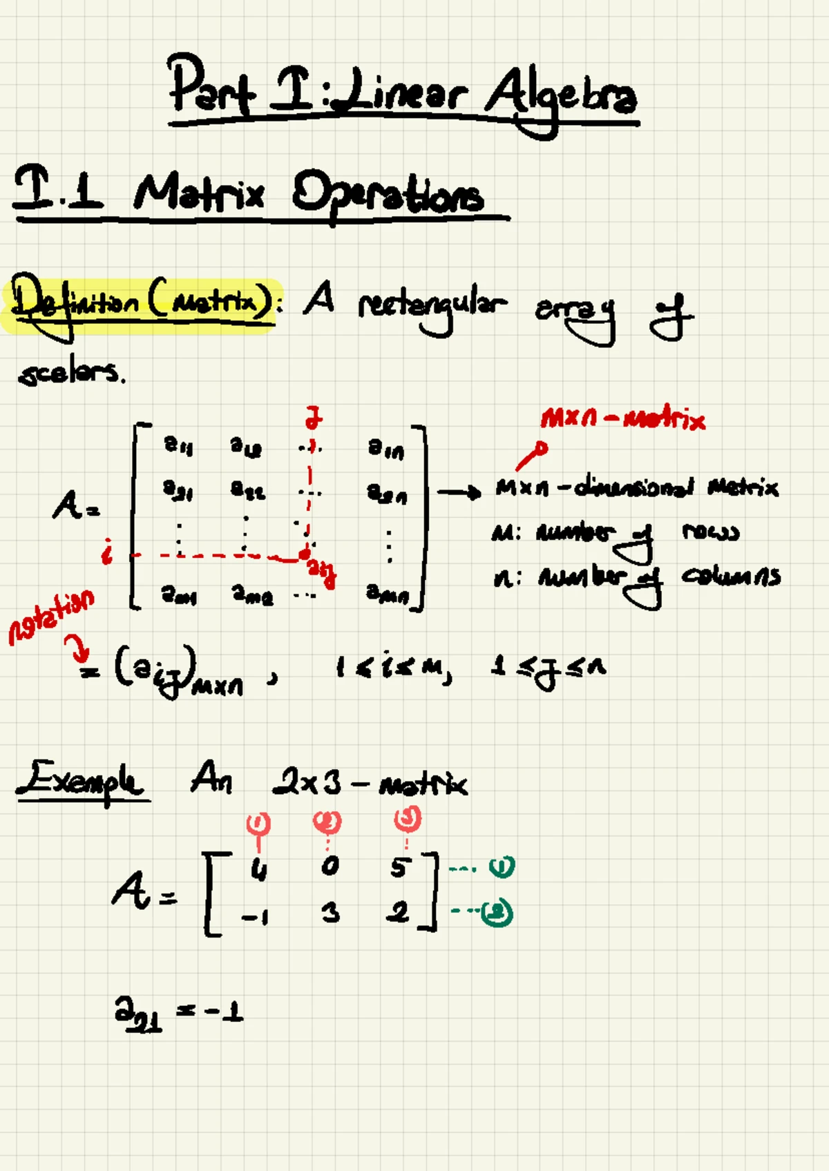 Lecture 02 - Linear Algebra Properties and Matrix Multiplication - Studocu