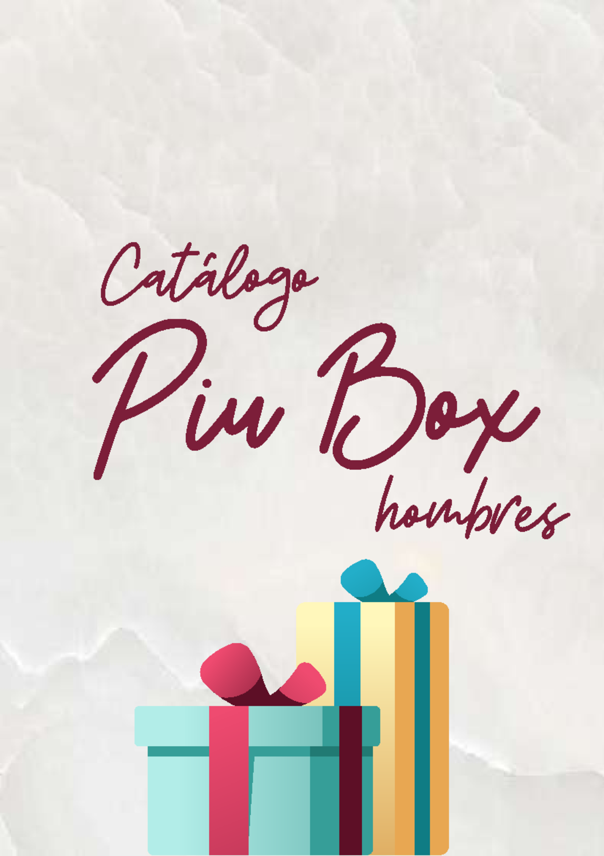 Catálogo Piu Box - Hombre - Piu Box Catálogo hombres Consideraciones En ...