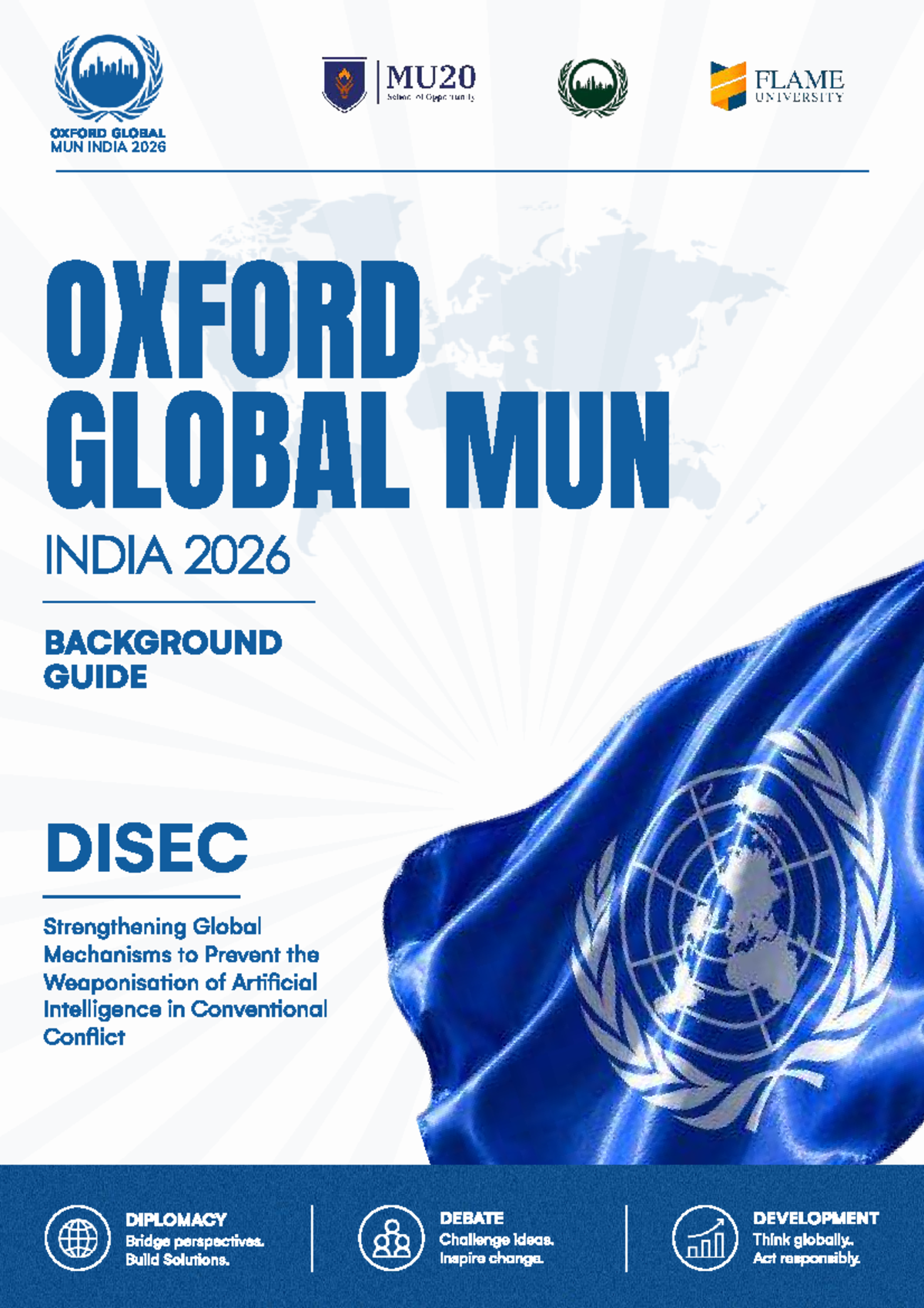 OXFORD GLOBAL MUN INDIA 2026: DISEC Background Guide on AI in Warfare ...