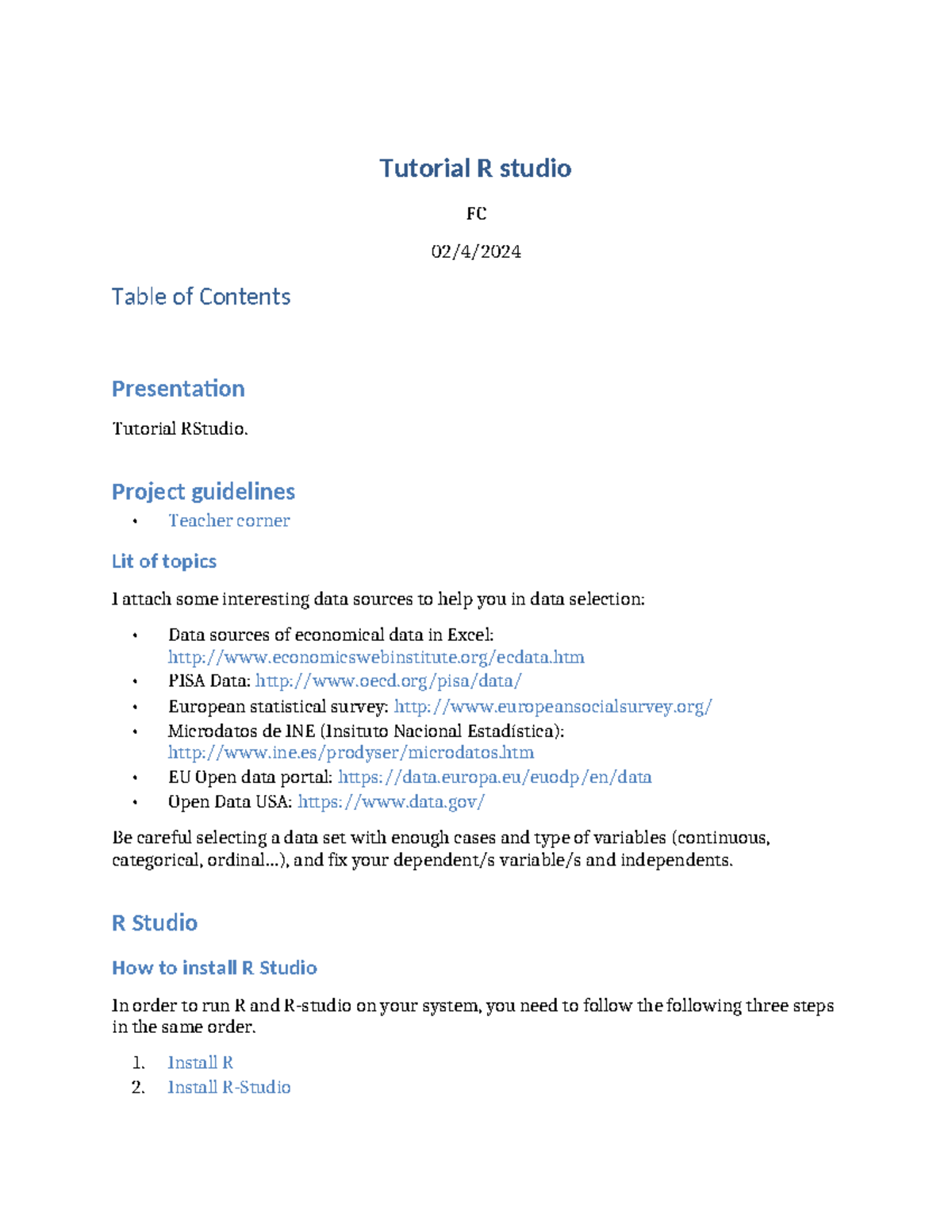 Tutorial R Studio: Comprehensive Guide to Data Analysis Techniques ...