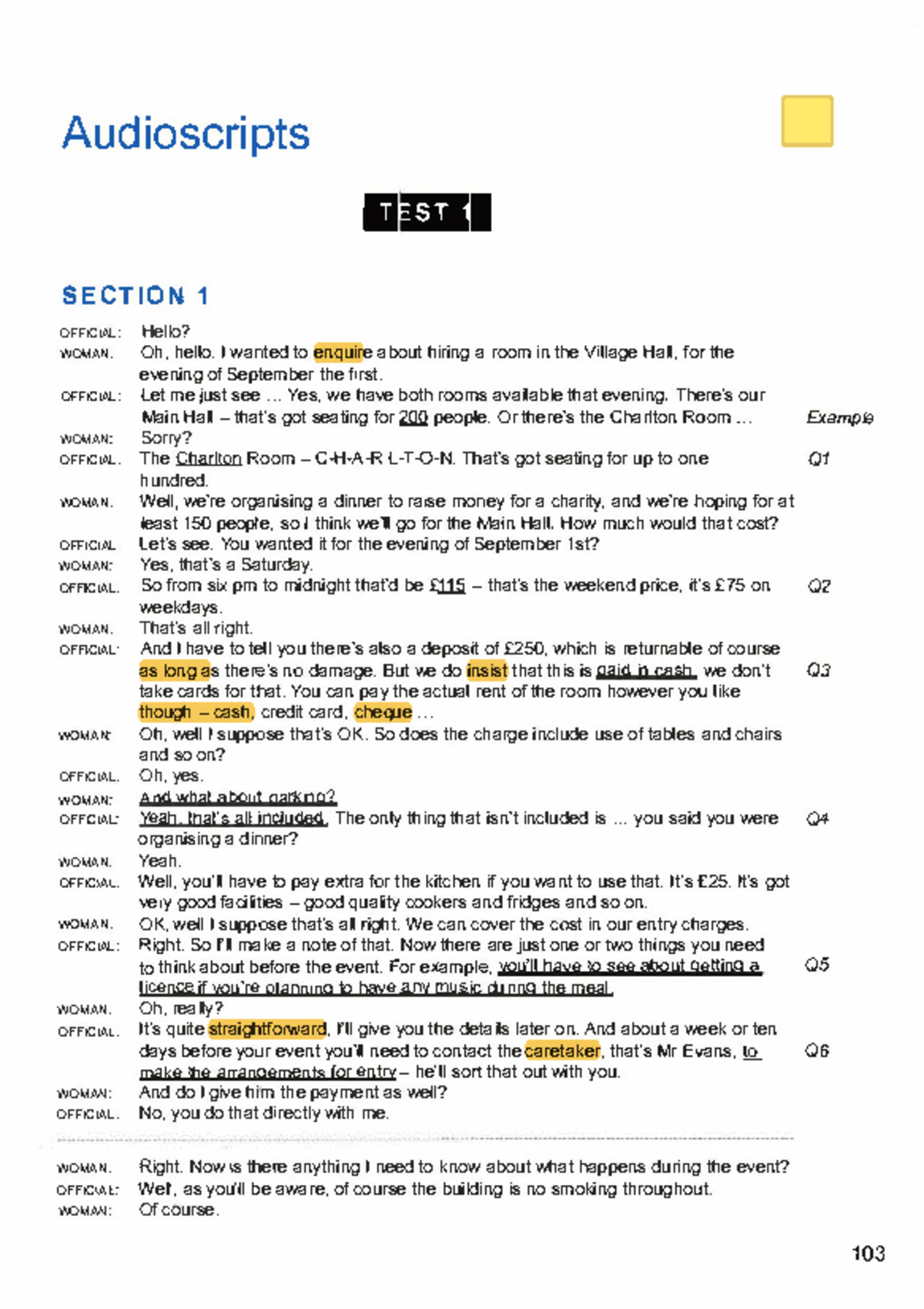Audioscripts for Cambridge IELTS 11 Academic Test 2 - Studocu