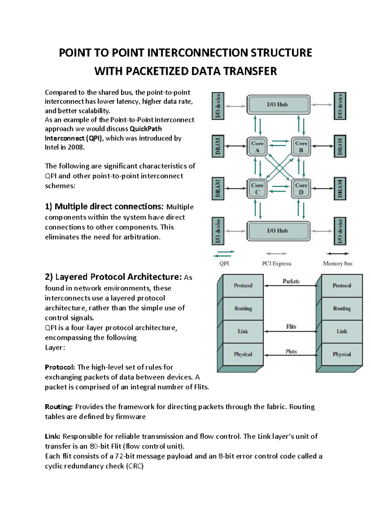 QPI & PCIe: A Study on Point-to-Point Interconnects and Data Transfer ...