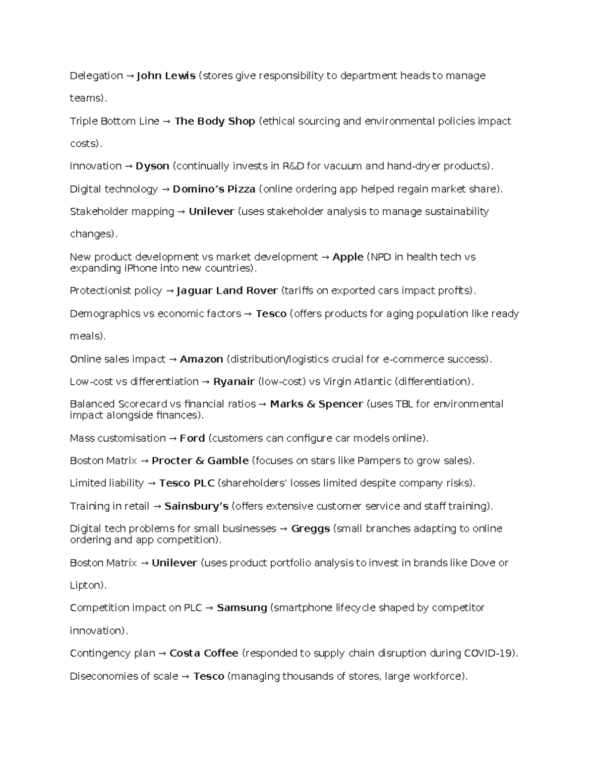 Business Examples: Case Studies on Corporate Strategies and Innovations ...