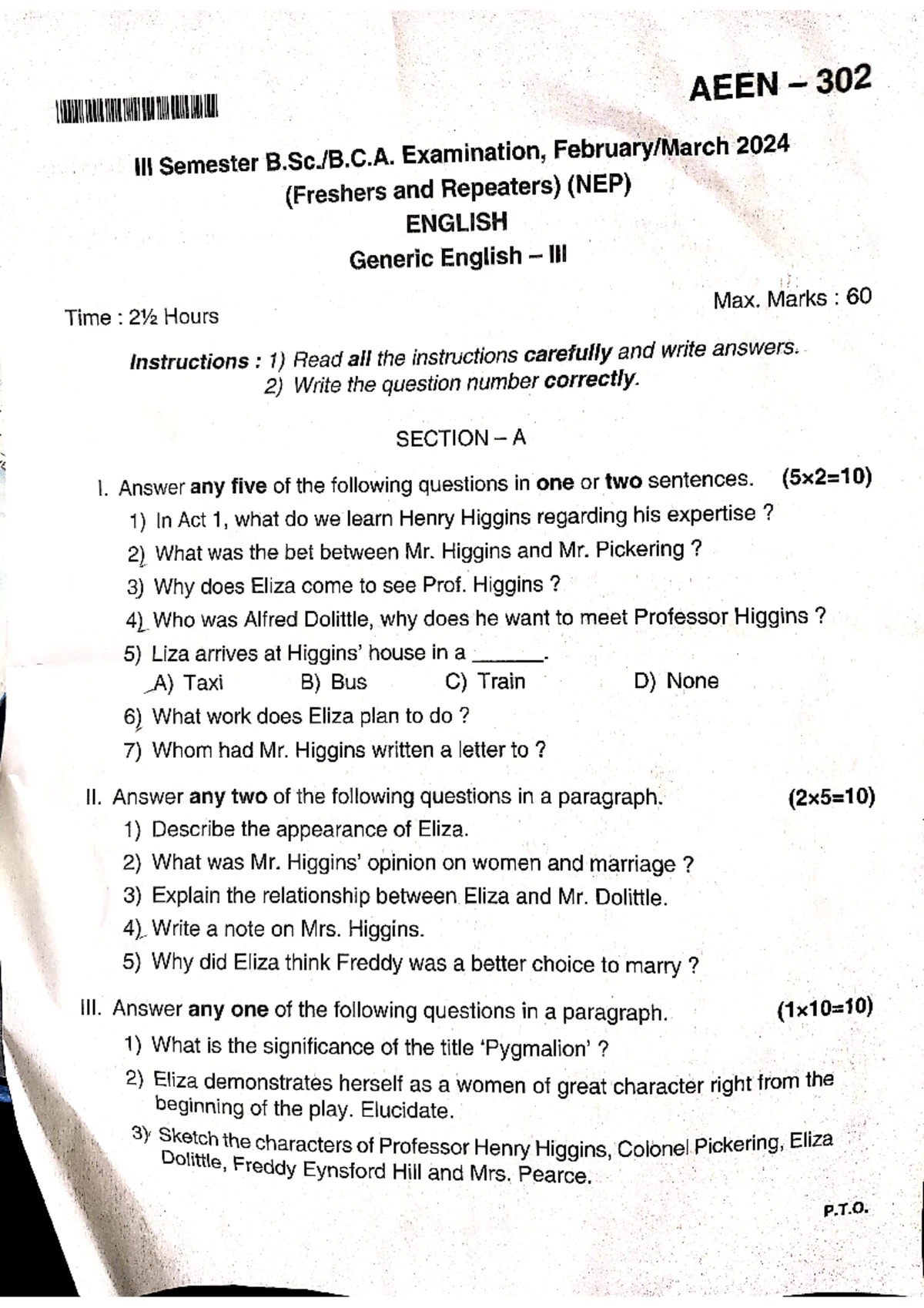 B.C.A - II Semester - GIMS Generic English Material - D.K. Charitable ...