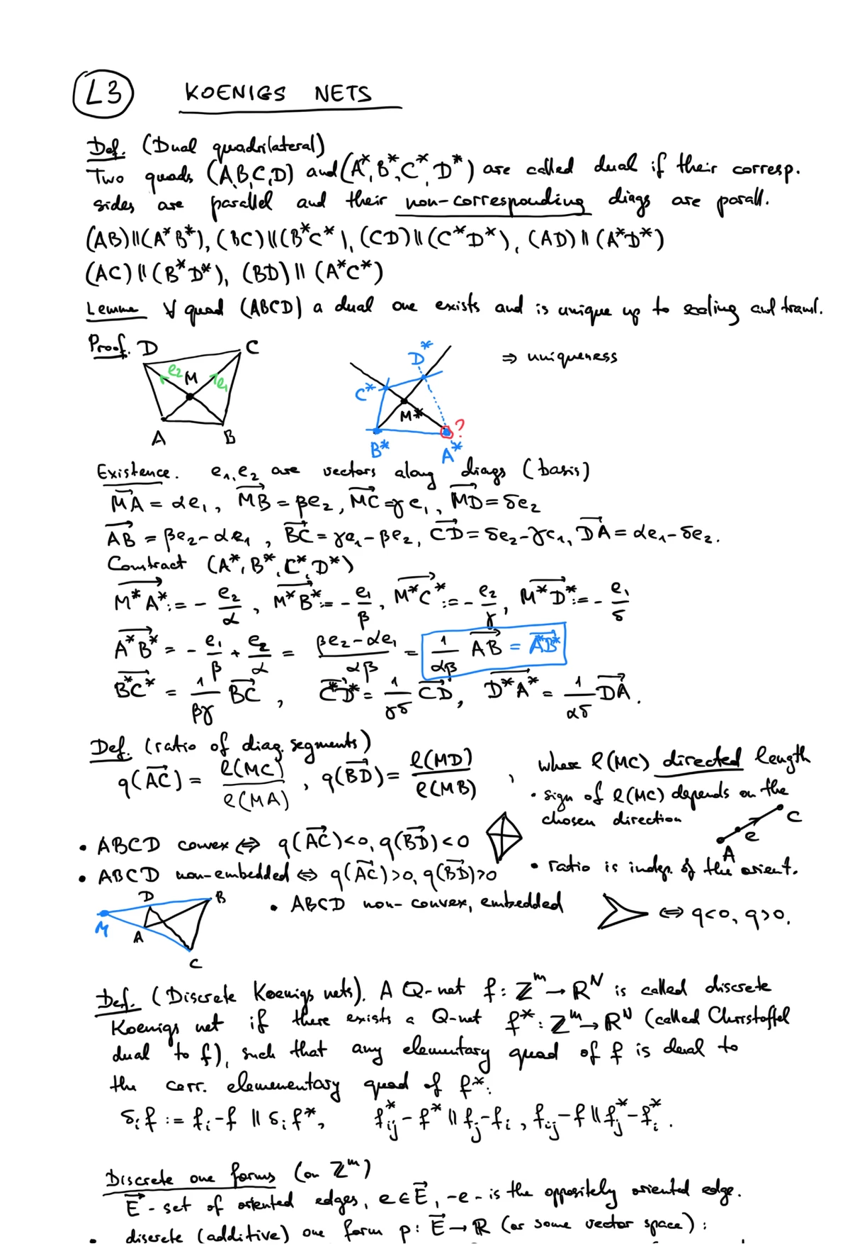 Geo2 L4 - Moutard Equation and Koenigs Nets Analysis - Studocu