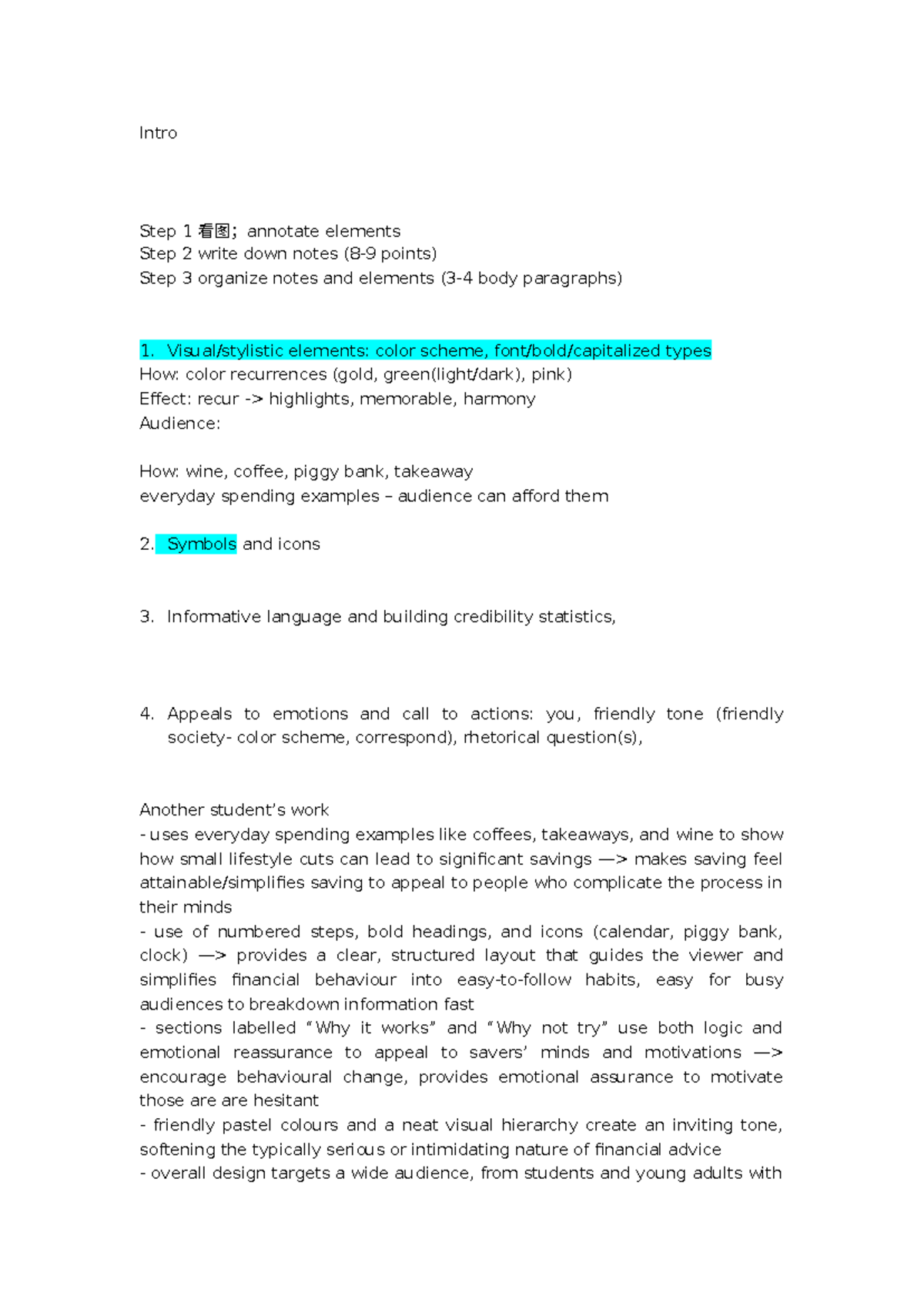 Eng1015 - Steps for Writing a Text-Analysis Paper - Studocu