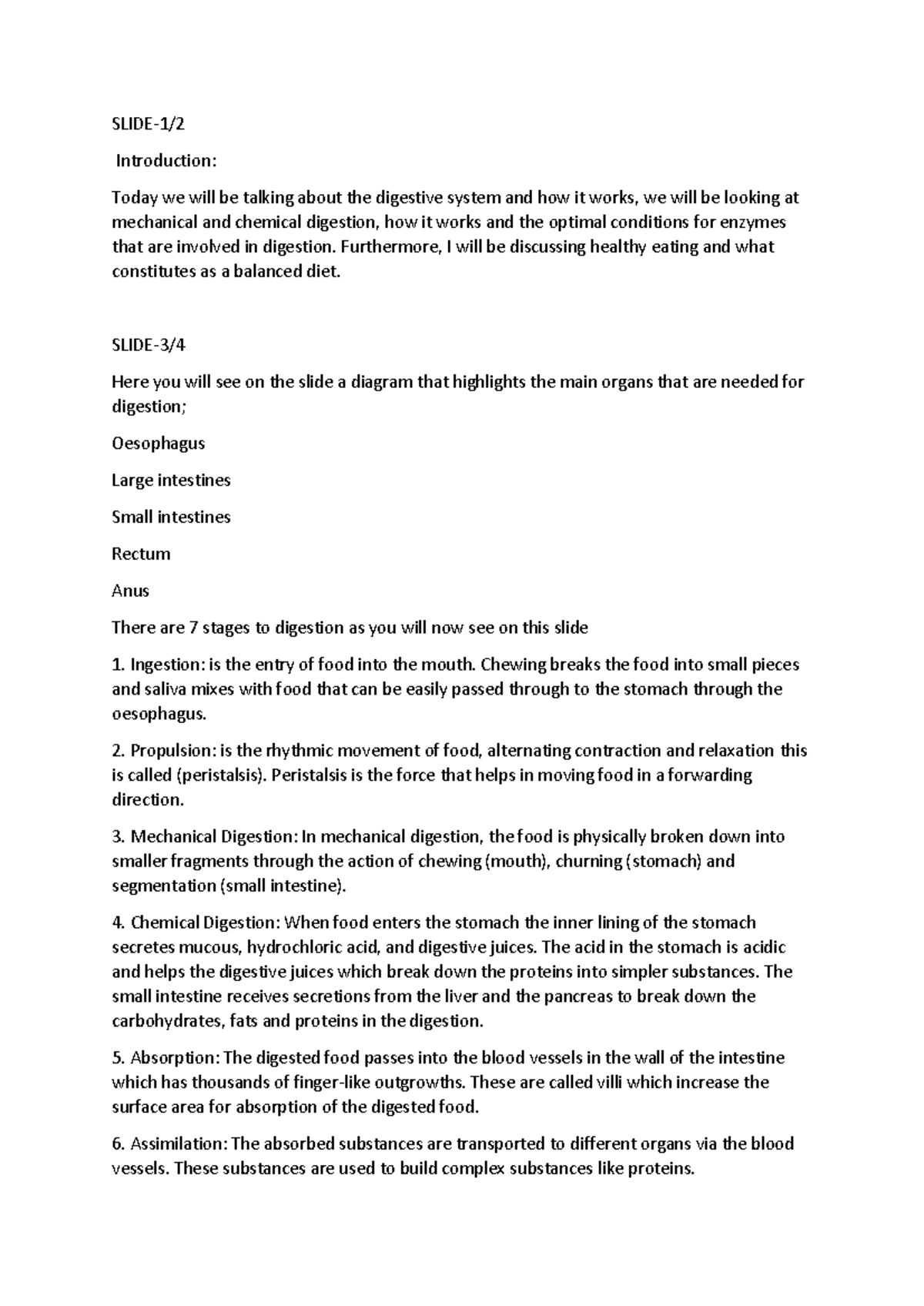 Notes unit 7 AND PART 2 - SLIDE-1/ Introduction: Today we will be ...