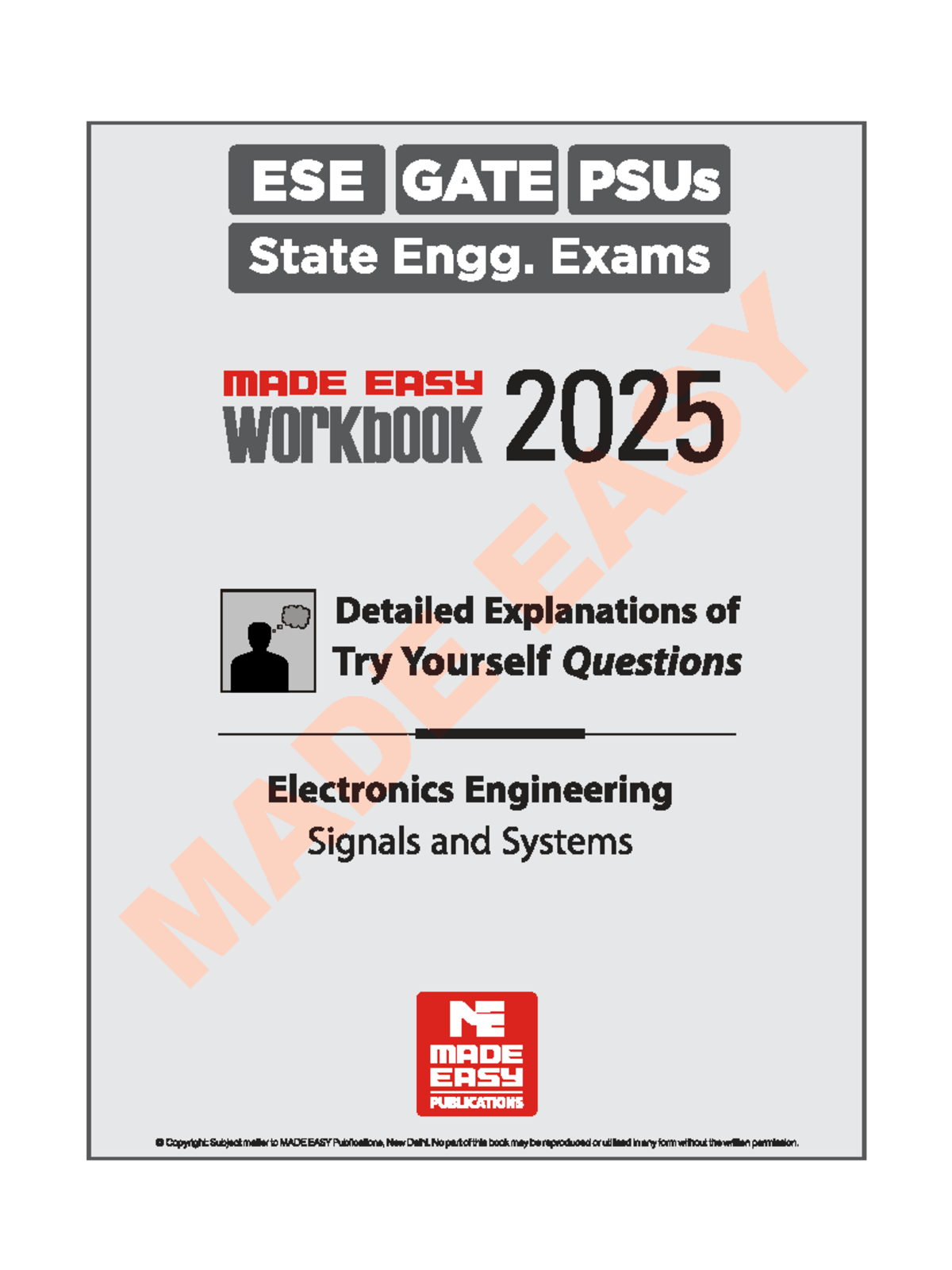ESE GATE 2025 Signals and Systems Try Yourself Questions Workbook - Studocu