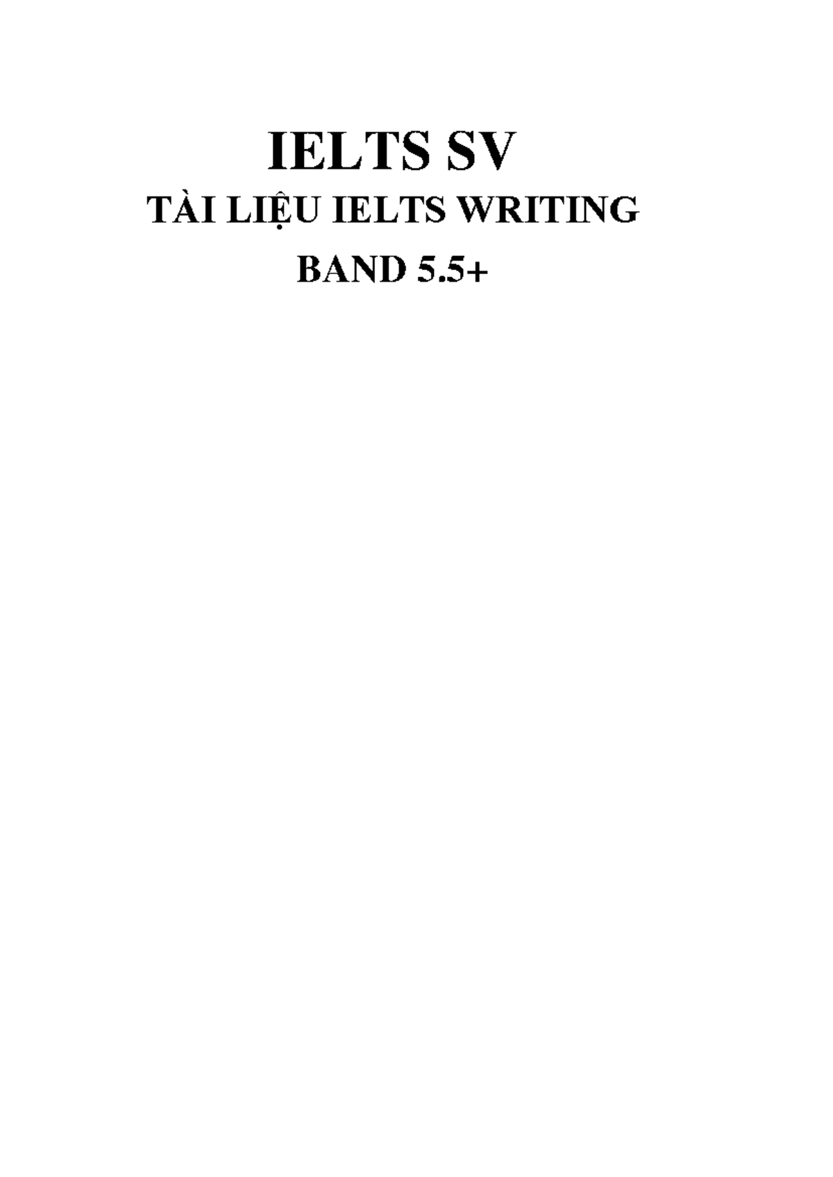 Ielts writing task 1 5.5 official - IELTS SV TÀI LIỆU IELTS WRITING ...
