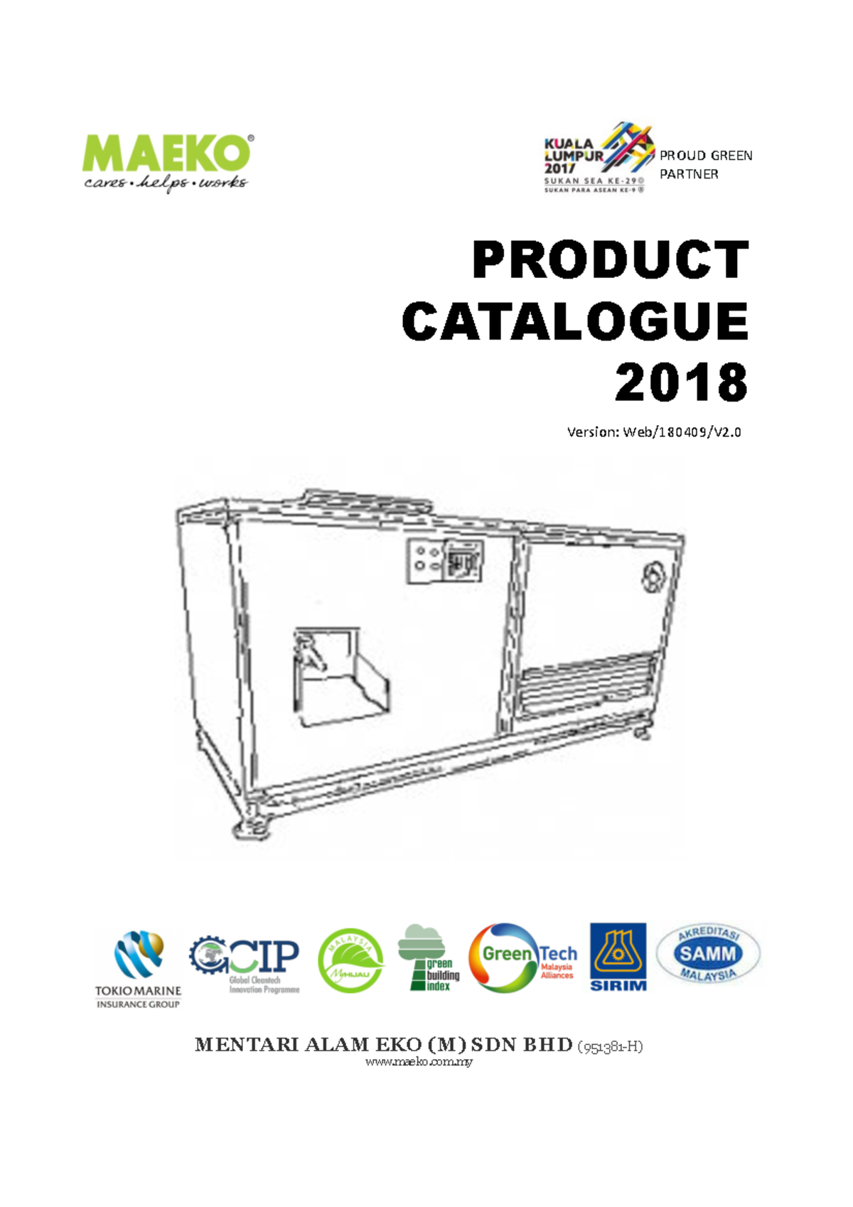 Product Catalogue for MAEKO Food Waste Composting Machines - 2018 - Studocu