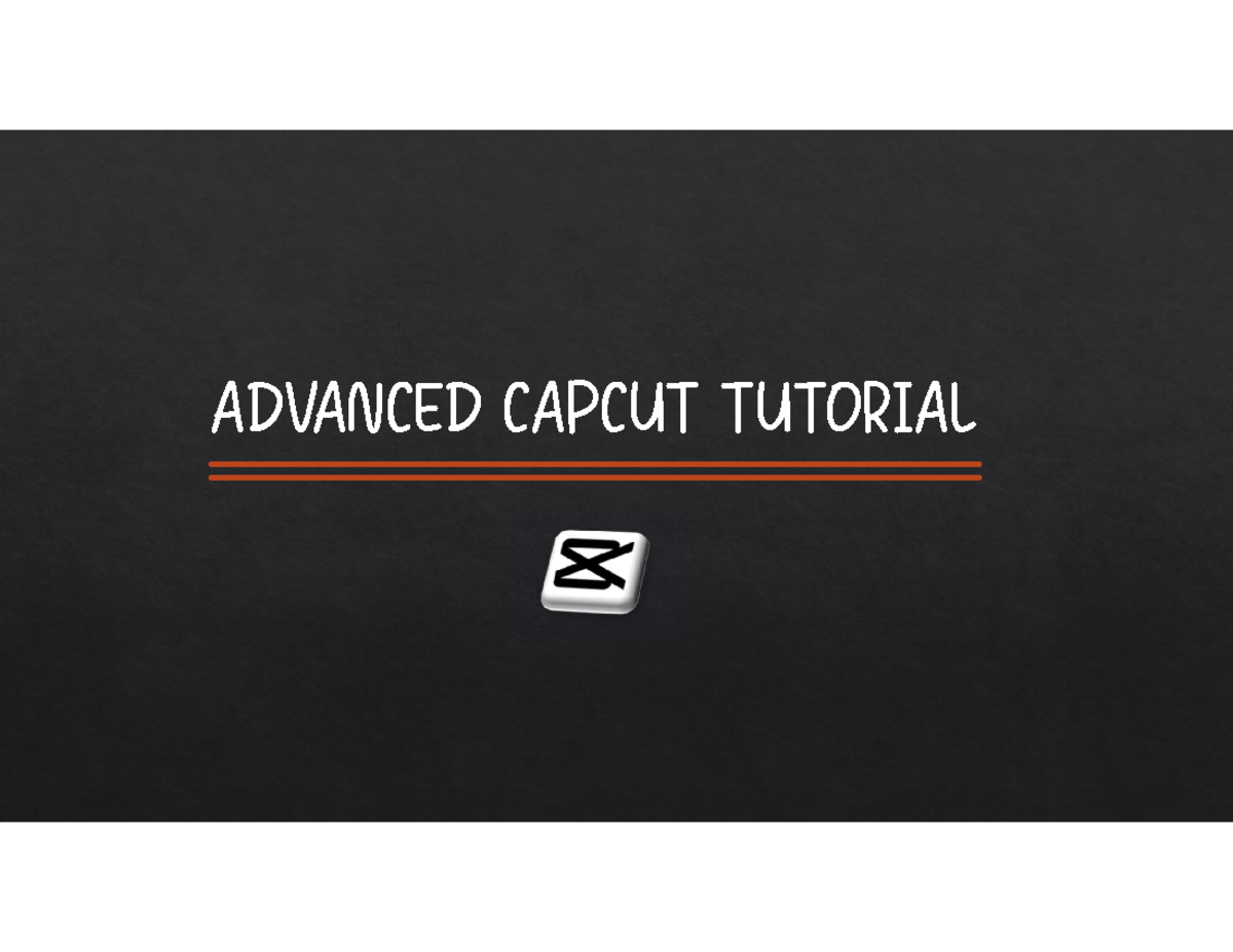 Capcut introduction pdf - Human Resource Management - Studocu