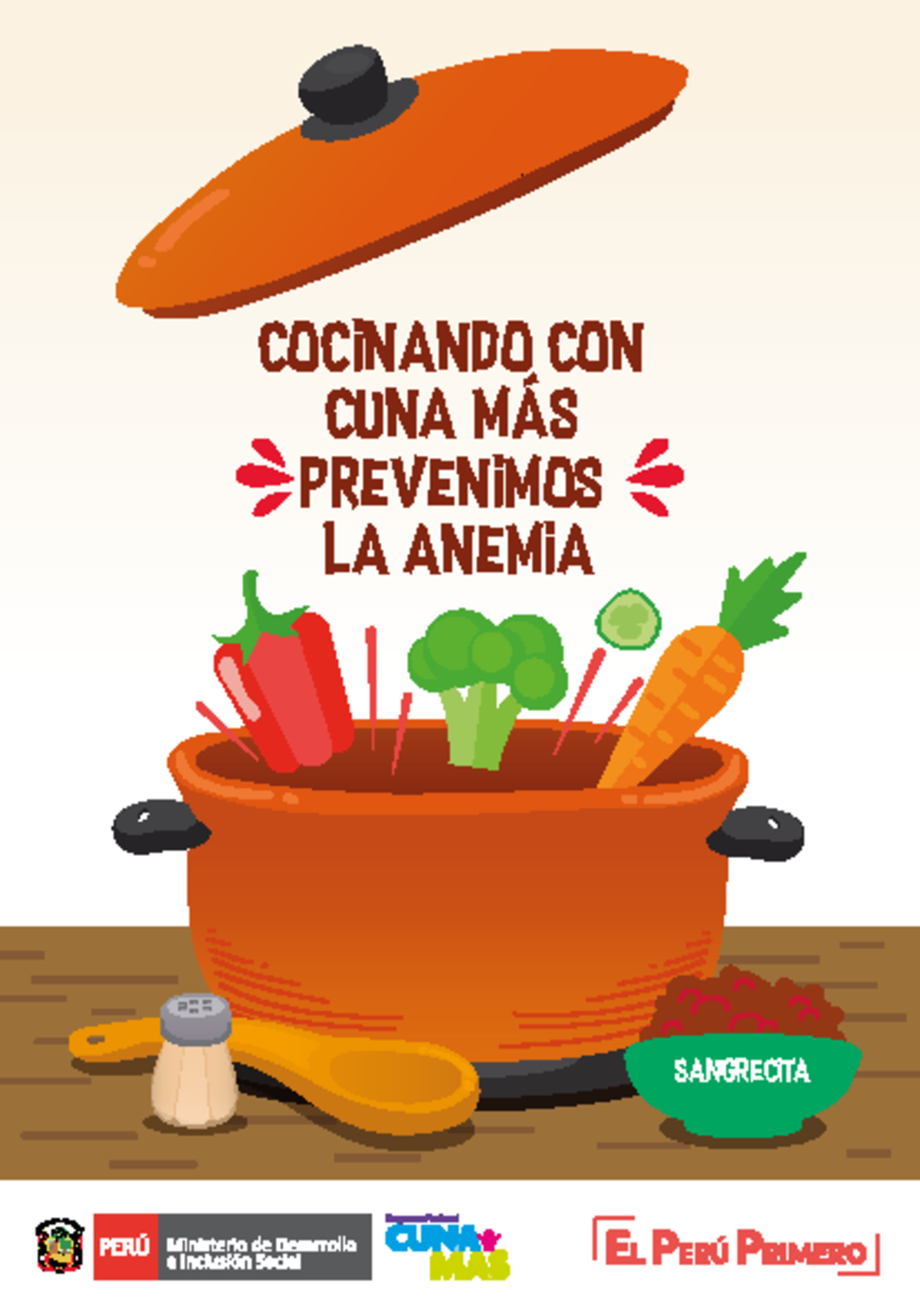 Recetario LECTURA: Prevención de Anemia con Cuna Más - Document Preview
