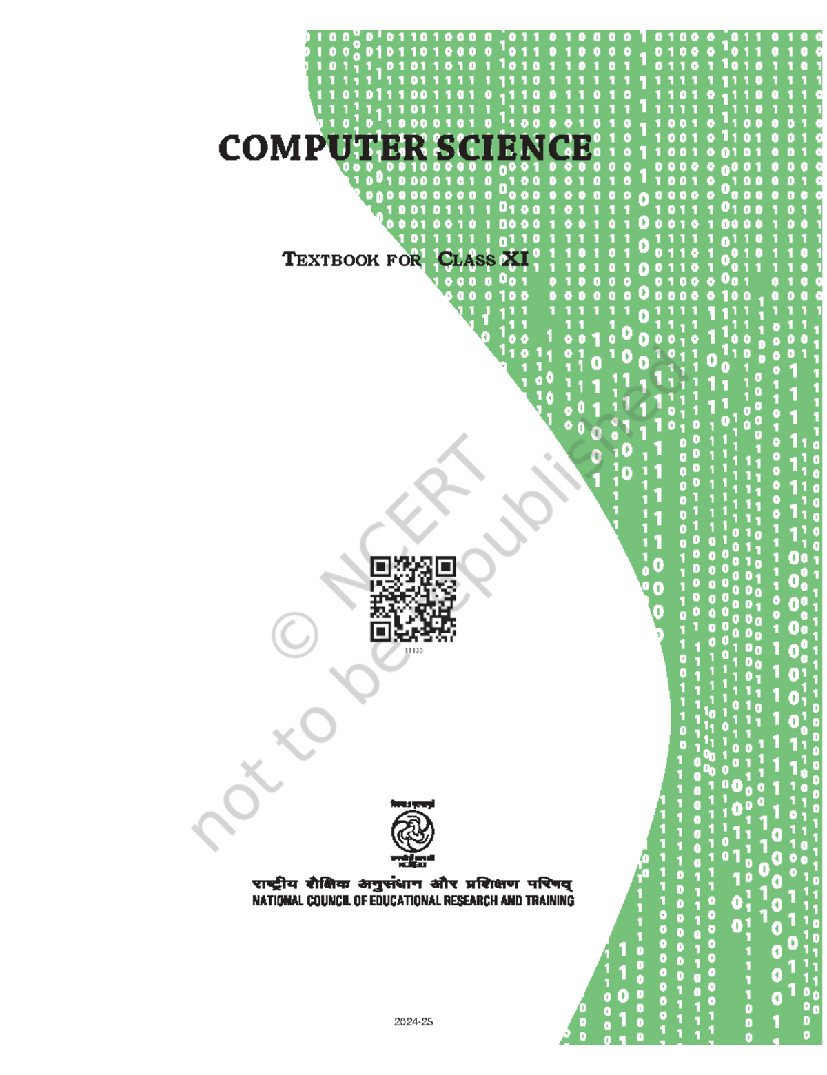 Computer Science Textbook for Class XI: Prelims Edition - Studocu