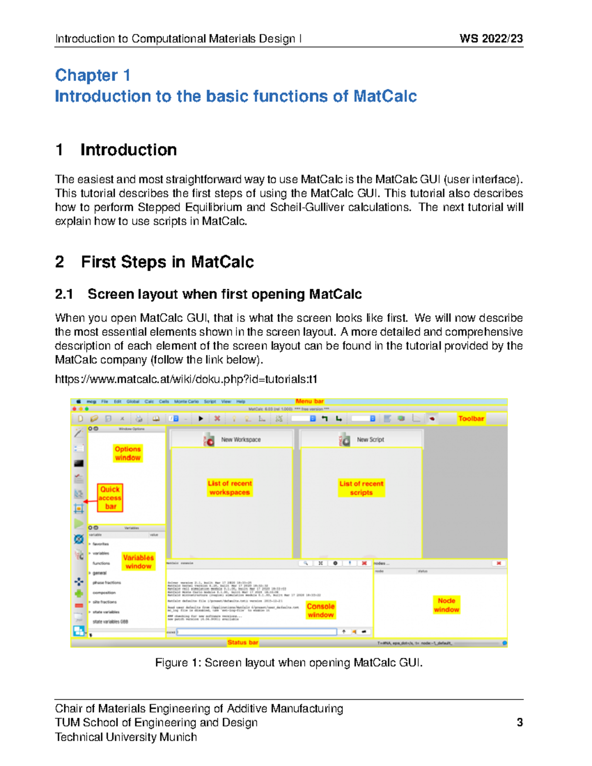 Exercise Guide E01 - Chapter 1 Introduction to the basic functions of ...