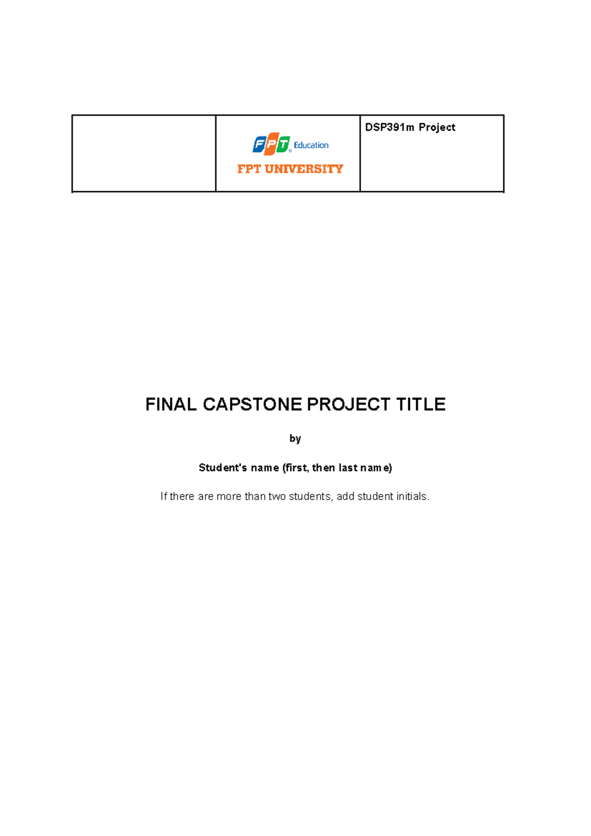 Project Template - No comment! - DSP391m Project FINAL CAPSTONE PROJECT ...