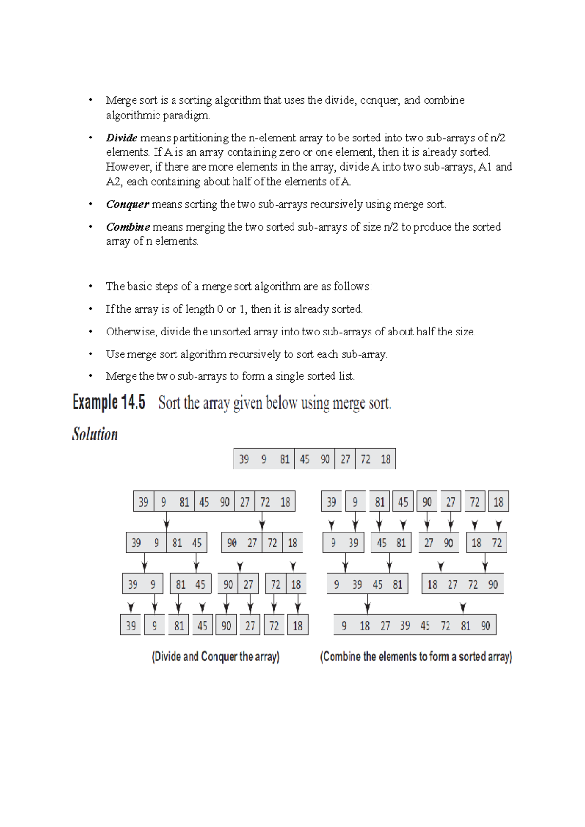 Merge Sort Algorithm Explained: Steps and Implementation Guide - Studocu