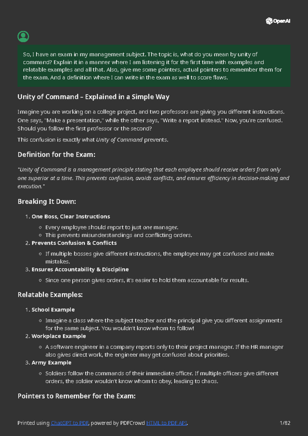 Management 101: Understanding Unity of Command, Scientific Management ...