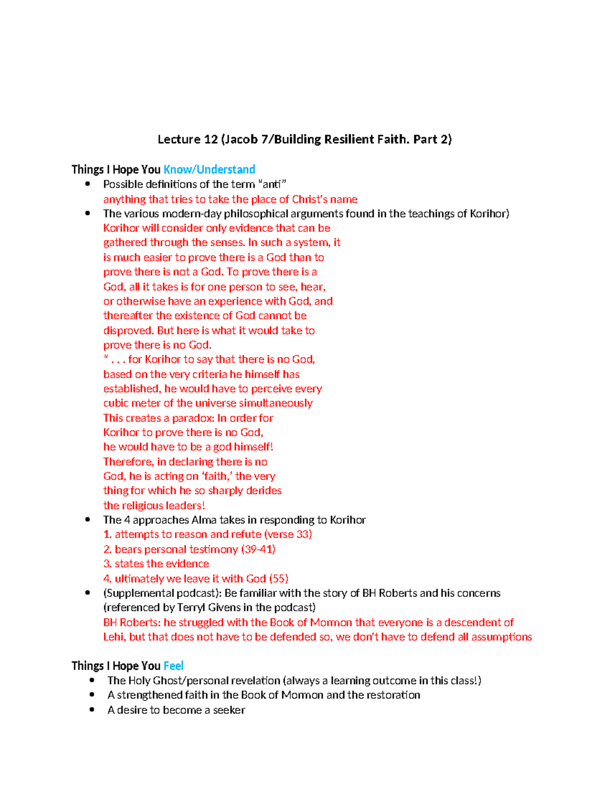 RELA 275 Lecture Study Guide - Final (Fall 2024) - Studocu