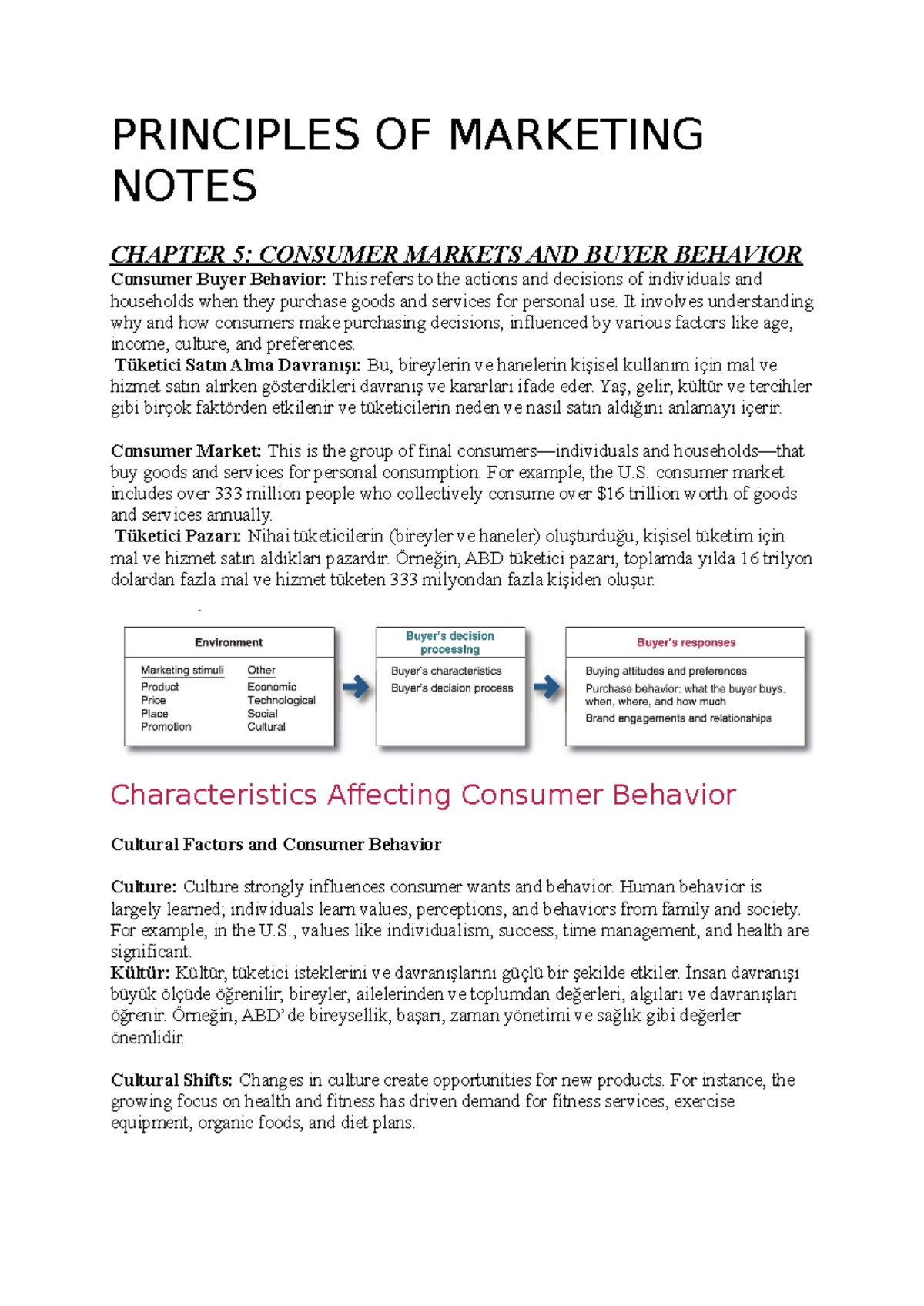 Principles OF Marketing Notes - PRINCIPLES OF MARKETING NOTES CHAPTER 5 ...