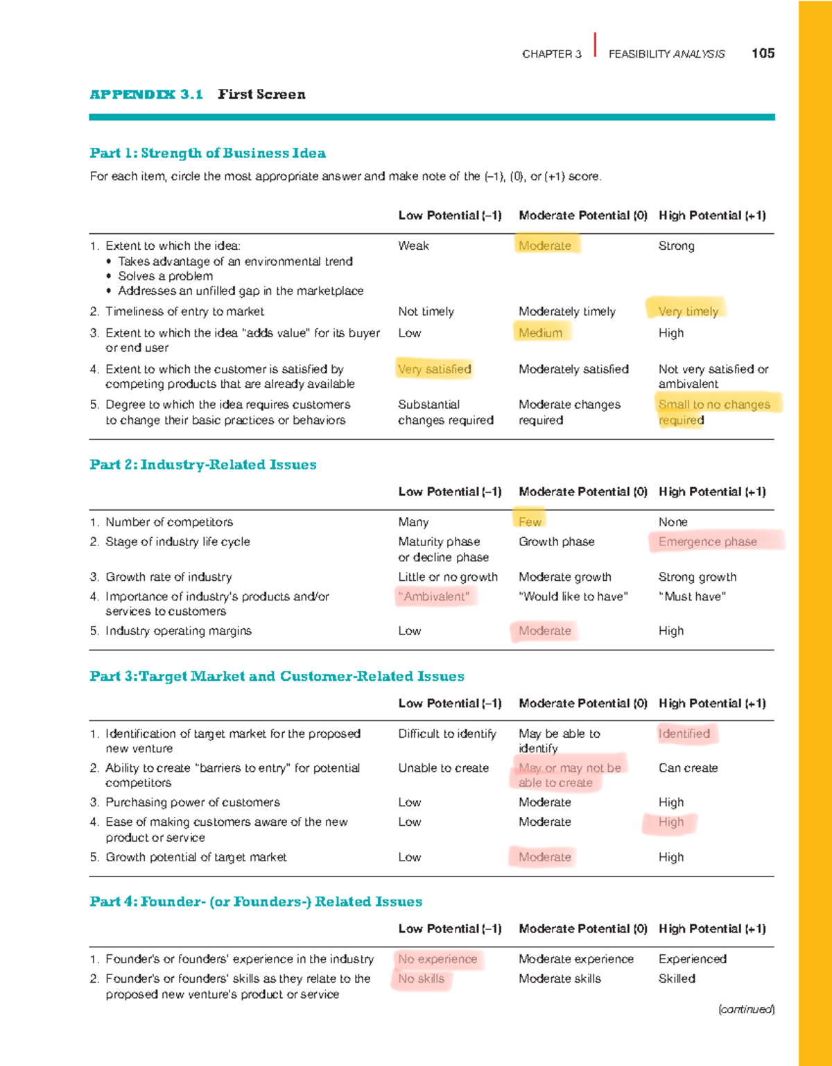 Appendix 3 - hihihi - CHAPTER 3 | FEASIBILITY ANALYSIS 105 APPENDIX 3 ...
