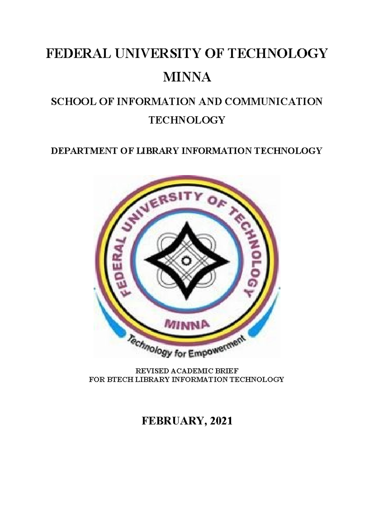 CPT 111 Introduction to Computer Science - computer science - FEDERAL ...