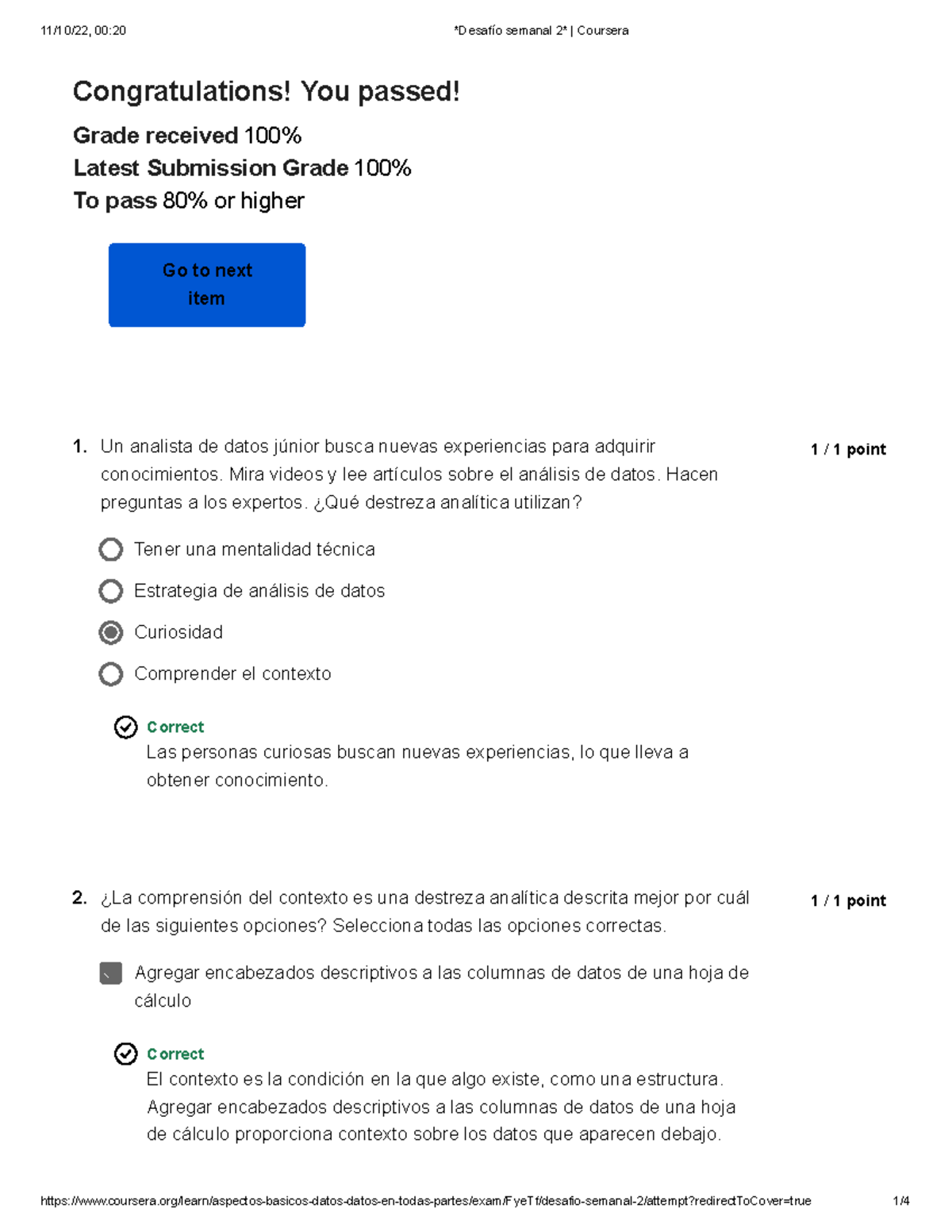 1.2.15 Quiz - Análisis de Datos: Preguntas y Respuestas Correctas - Document Preview