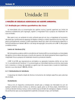 [Solved] disciplina introduo higiene segurana do trabalho - Introdução ...