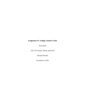 ACC 202 Costing Methods - Kacy Byrd ACC 202 – Managerial Accounting 3-2 ...