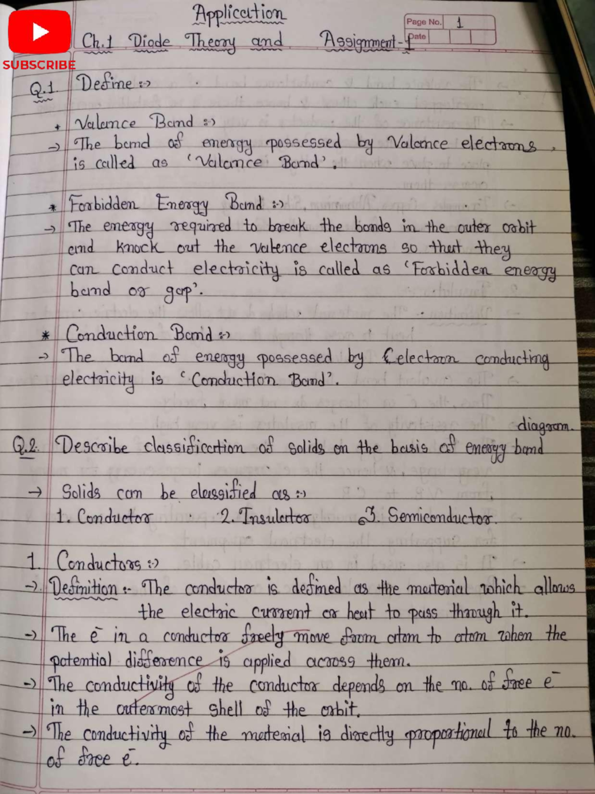 BE Ch. 1 & 2 - Diode Theory and Rectification Concepts - Studocu
