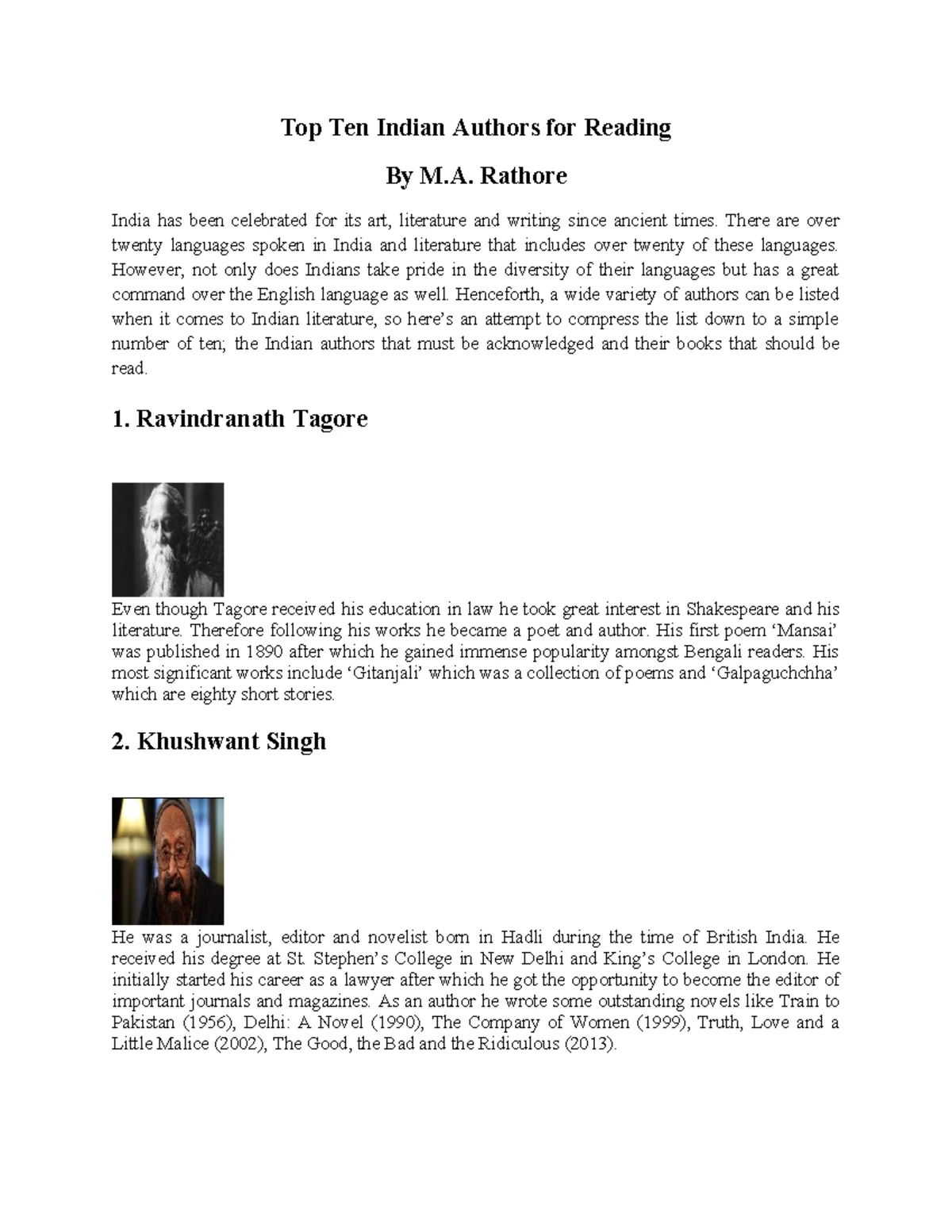 Distinguished Poets of India By M.A. Rathore - Distinguished Poets of ...