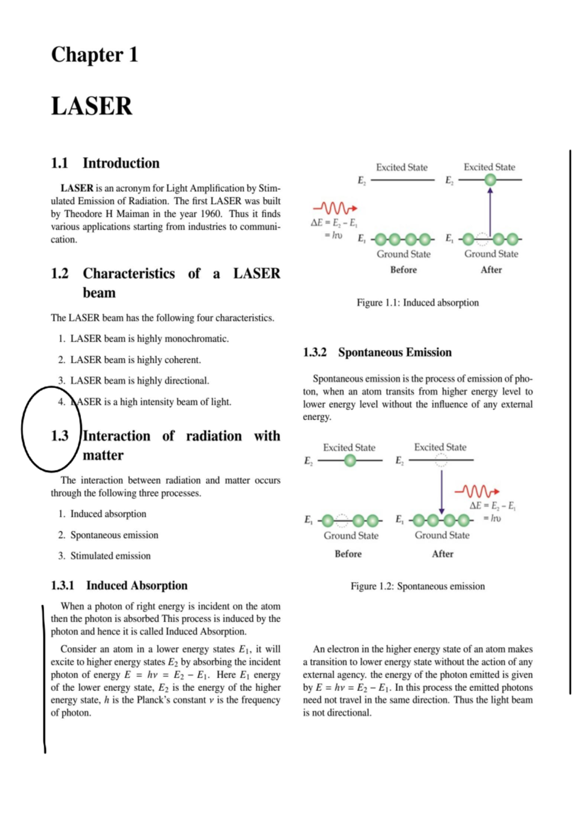 Physics Notes - Laser-OF - Computer science - 4. (this is only for EEE ...