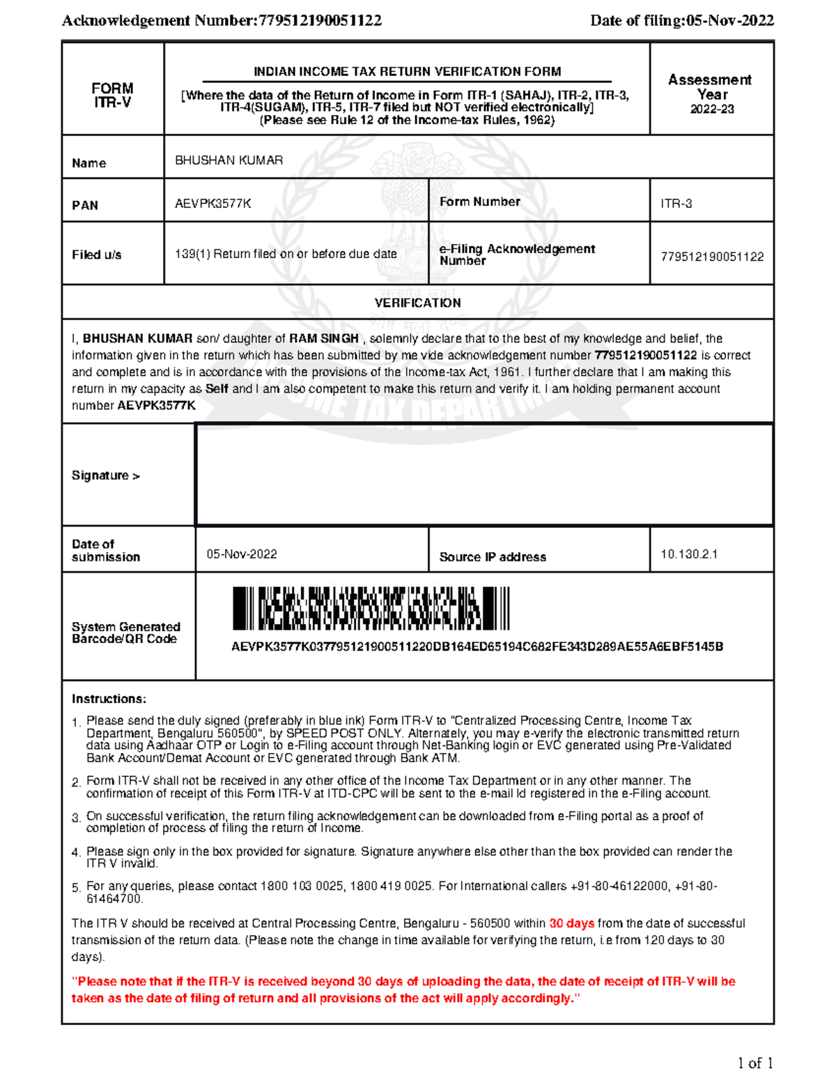I3 02 - material - Acknowledgement Number:779512190051122 Date of ...