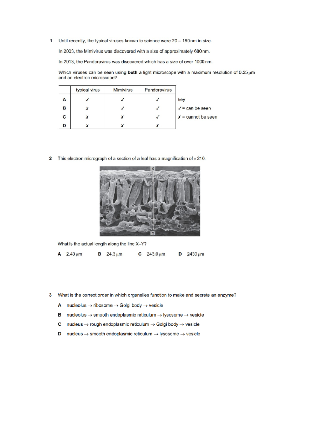BIO MCQ 16-4 - Multiple Choice Questions for Biology Exam - Studocu