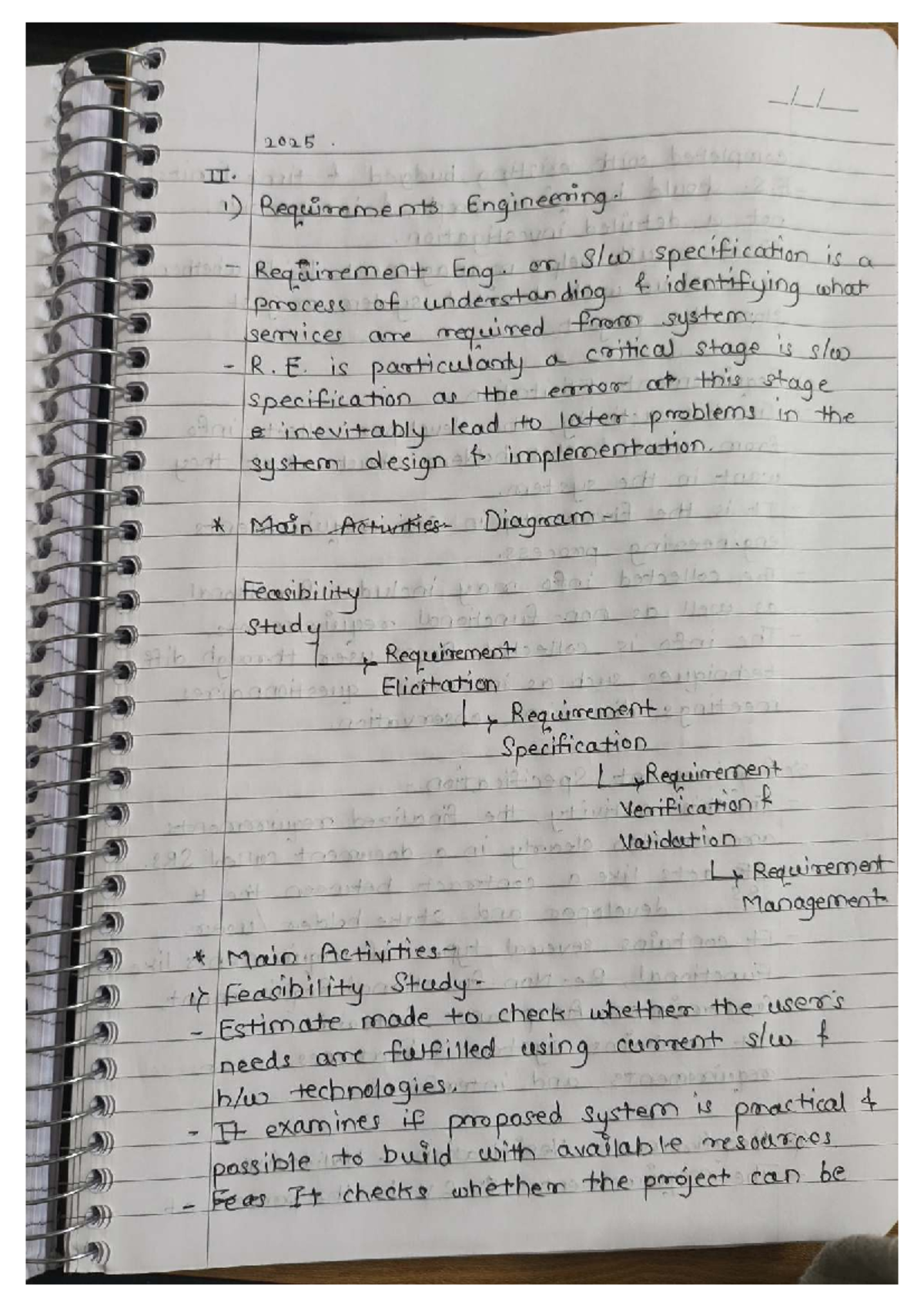 Se-1: Software Engineering Notes on Requirements Engineering and ...