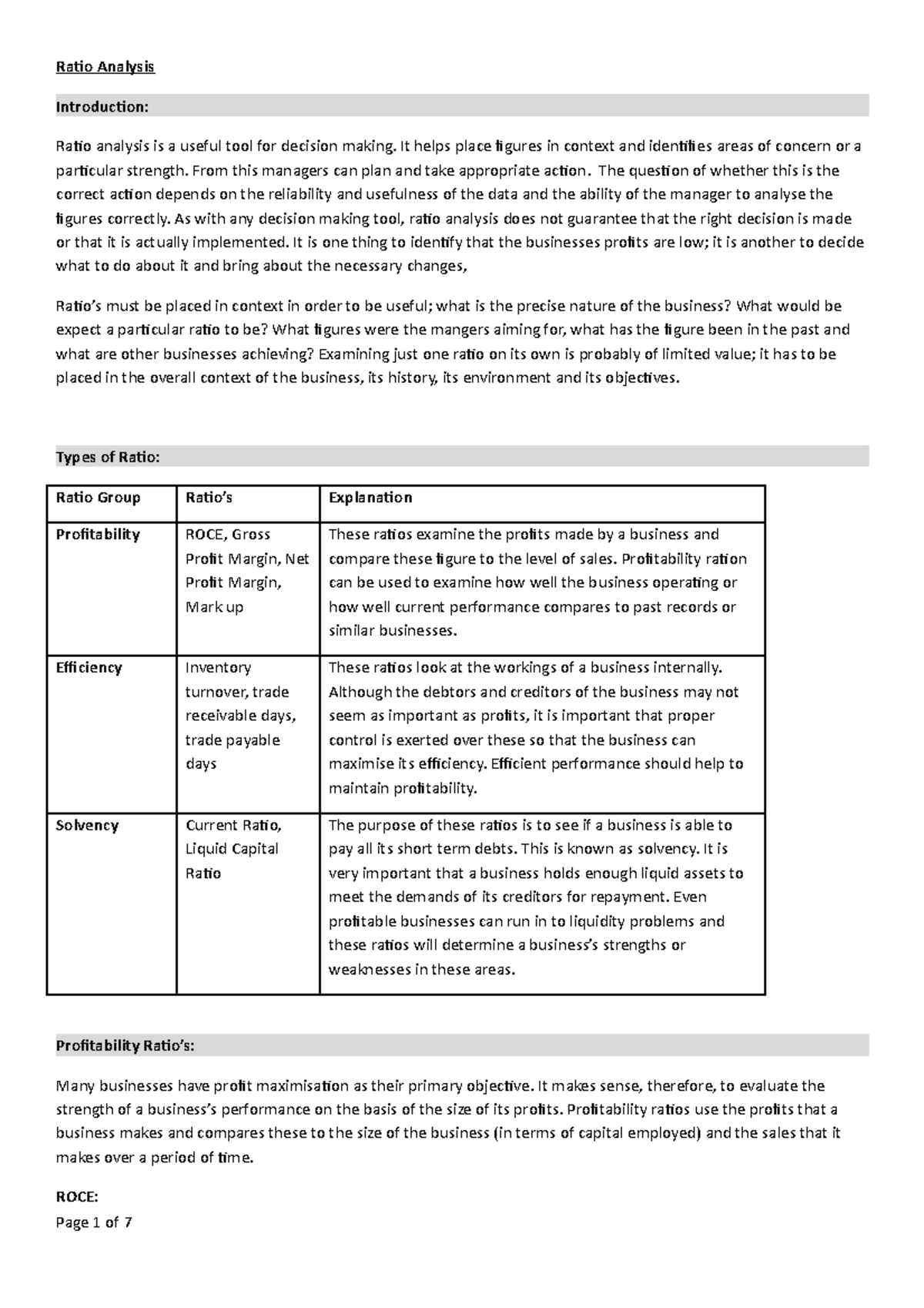 Ratio Analysis: Benefits, Limitations, and Key Insights for Decision ...